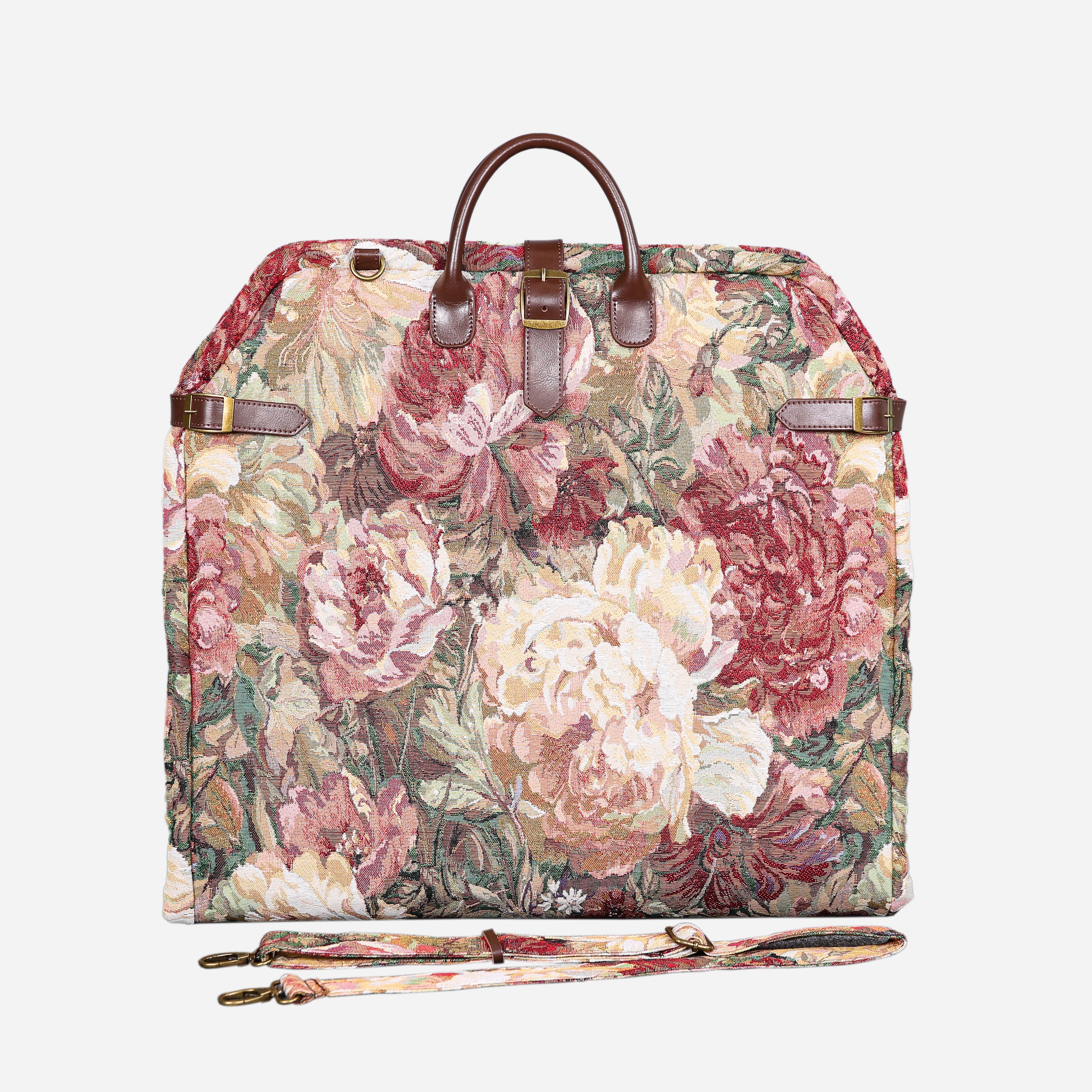 Rose Bush Carpet Garment Bag carpet bag MCW Handmade