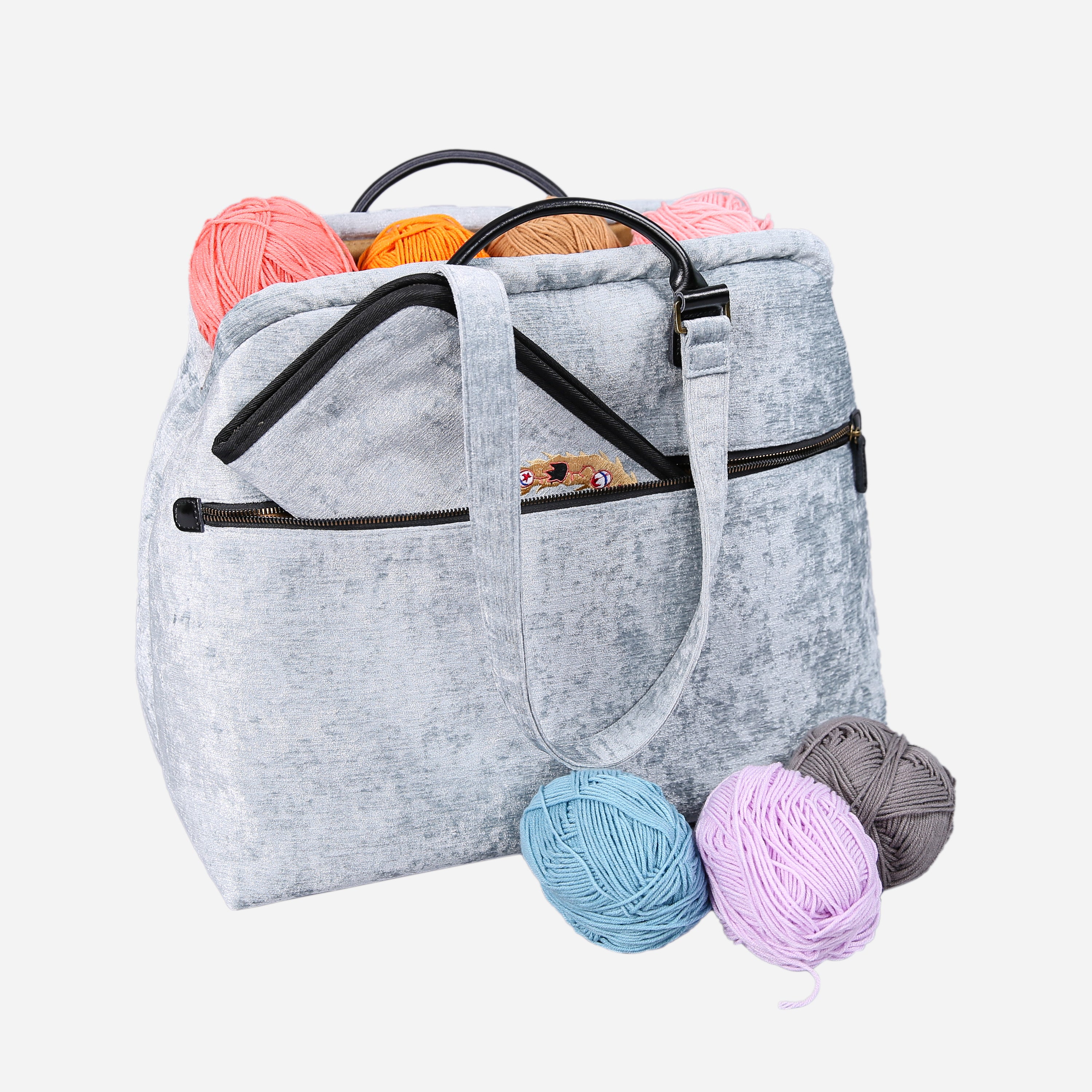 AHS the Devils Mouth Knitting Project Bag MCW Handmade-2