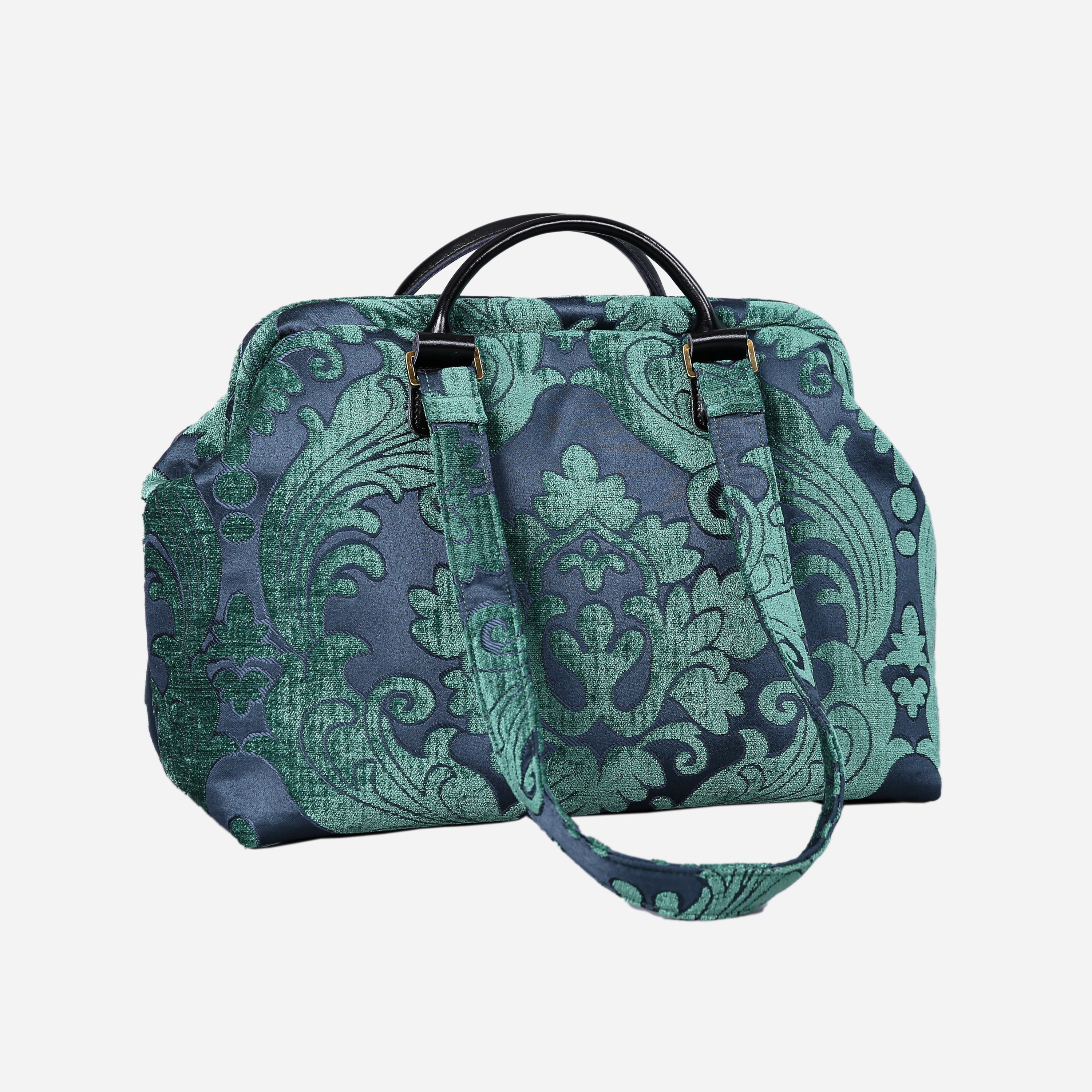 Queen Hunter Green Knitting Project Bag  MCW Handmade-5