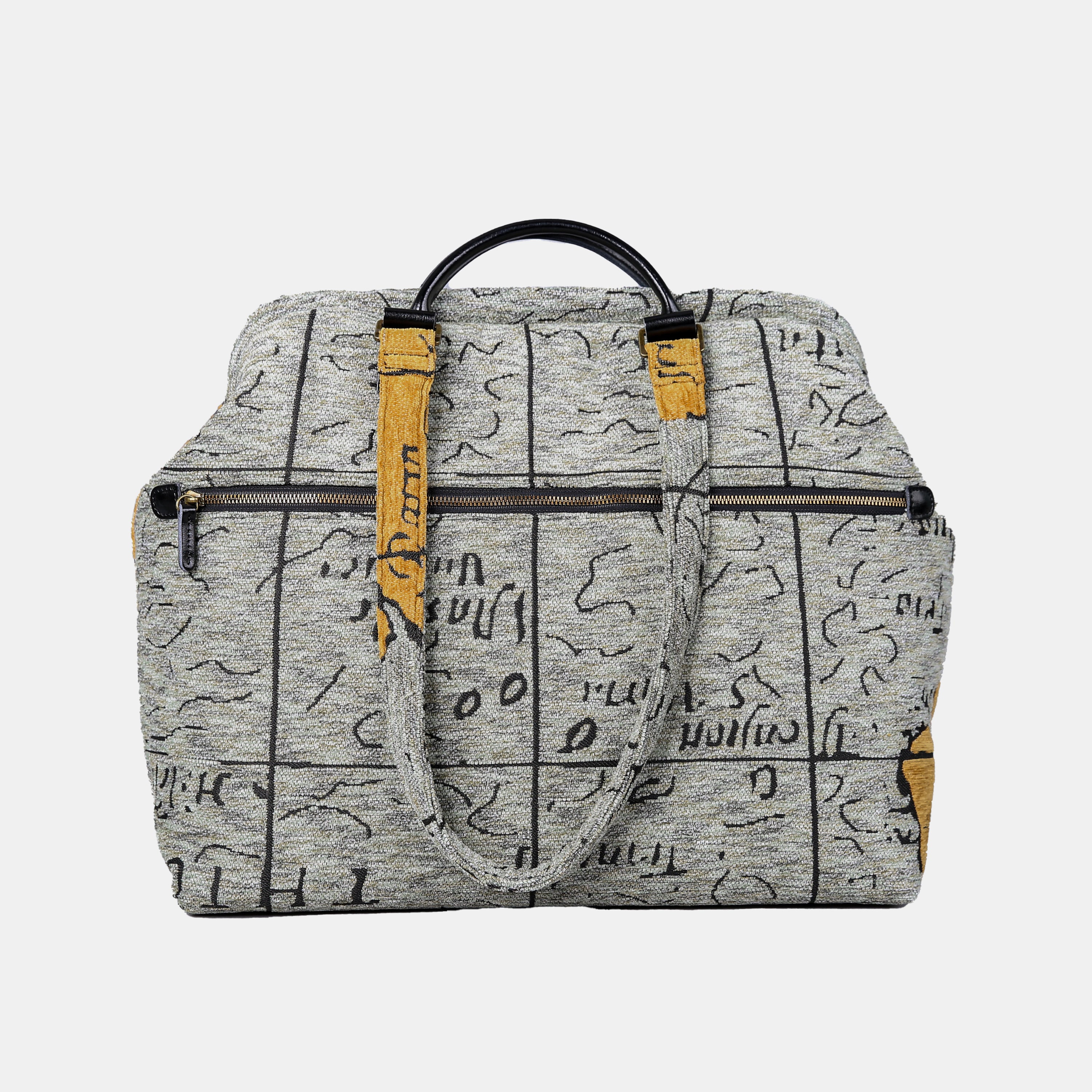 Here Be Dragons Knitting Project Bag MCW Handmade-4