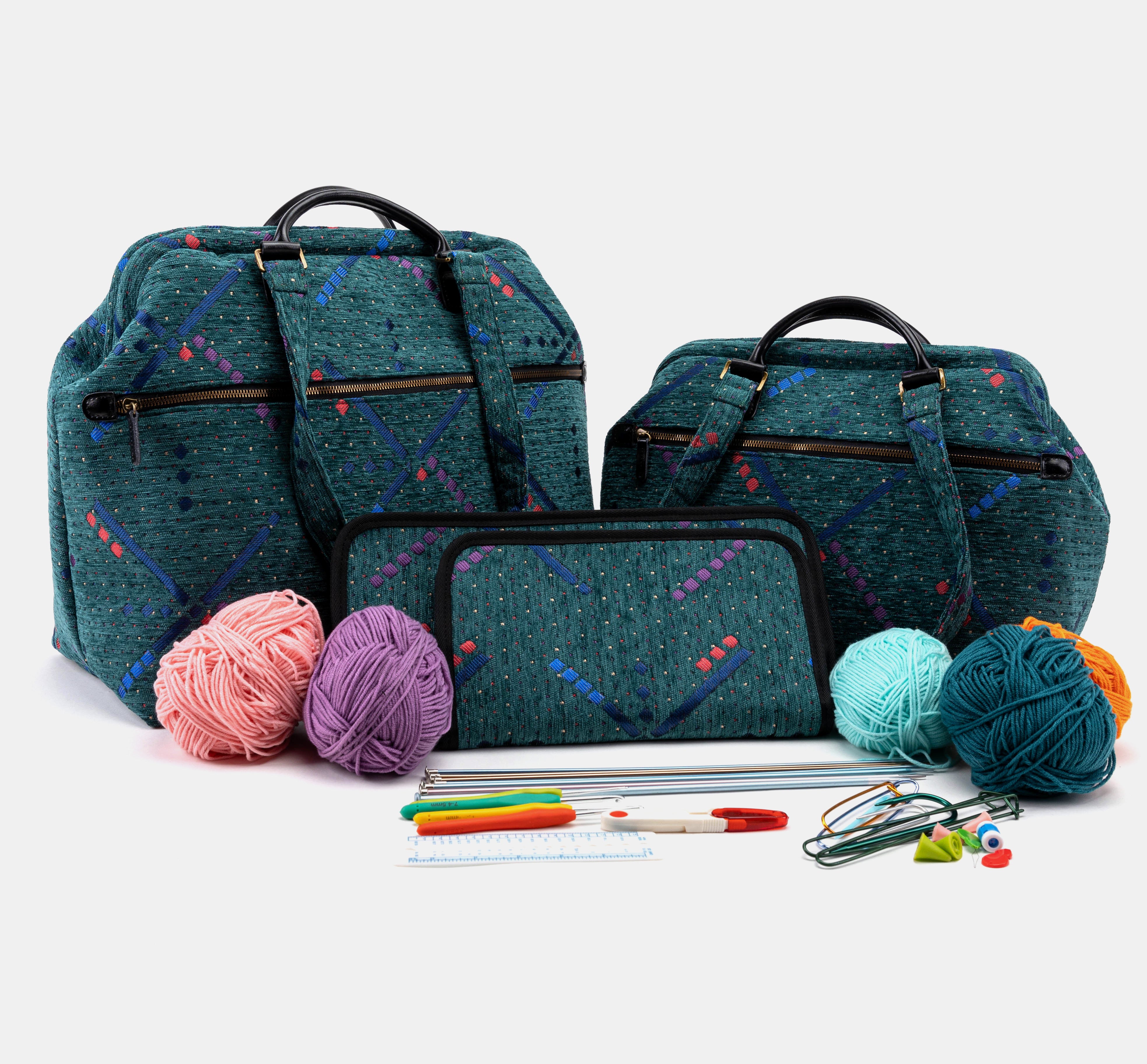 PDX Portland Airport Knitting Project Bag back