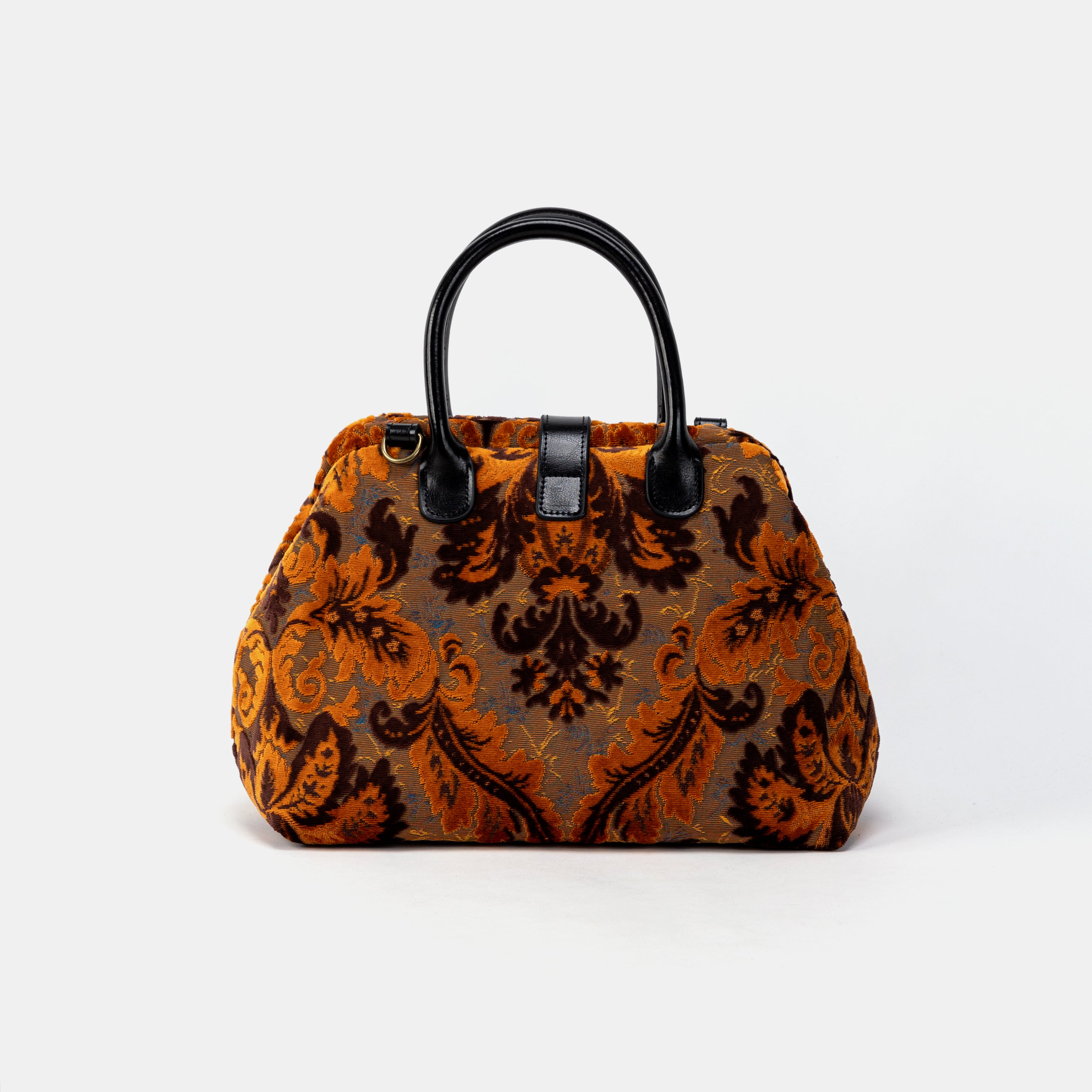 Burnout Velvet Revival Sienna Carpet Handbag Purse