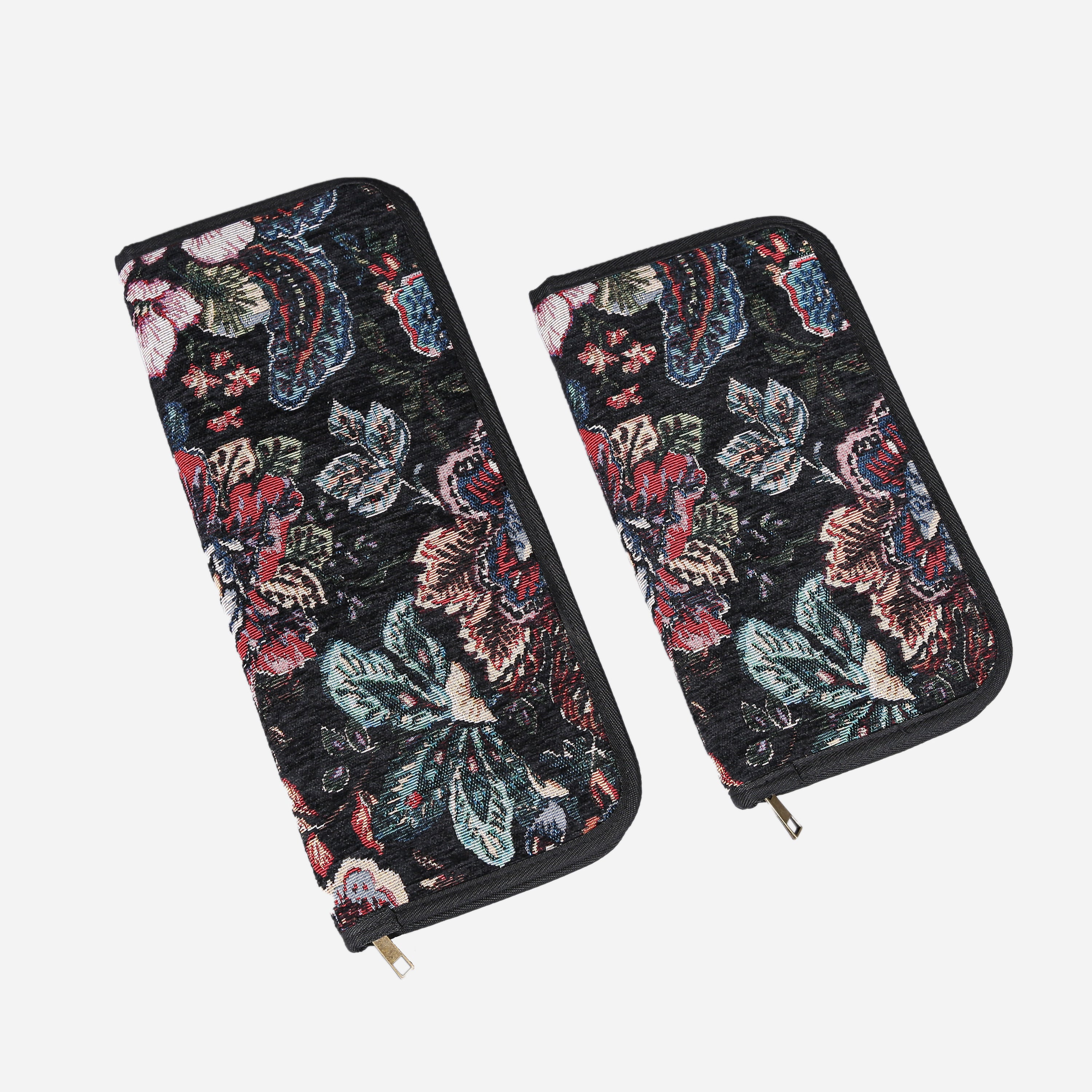 Rose Garden Black Carpet Needle Case MCW Handmade