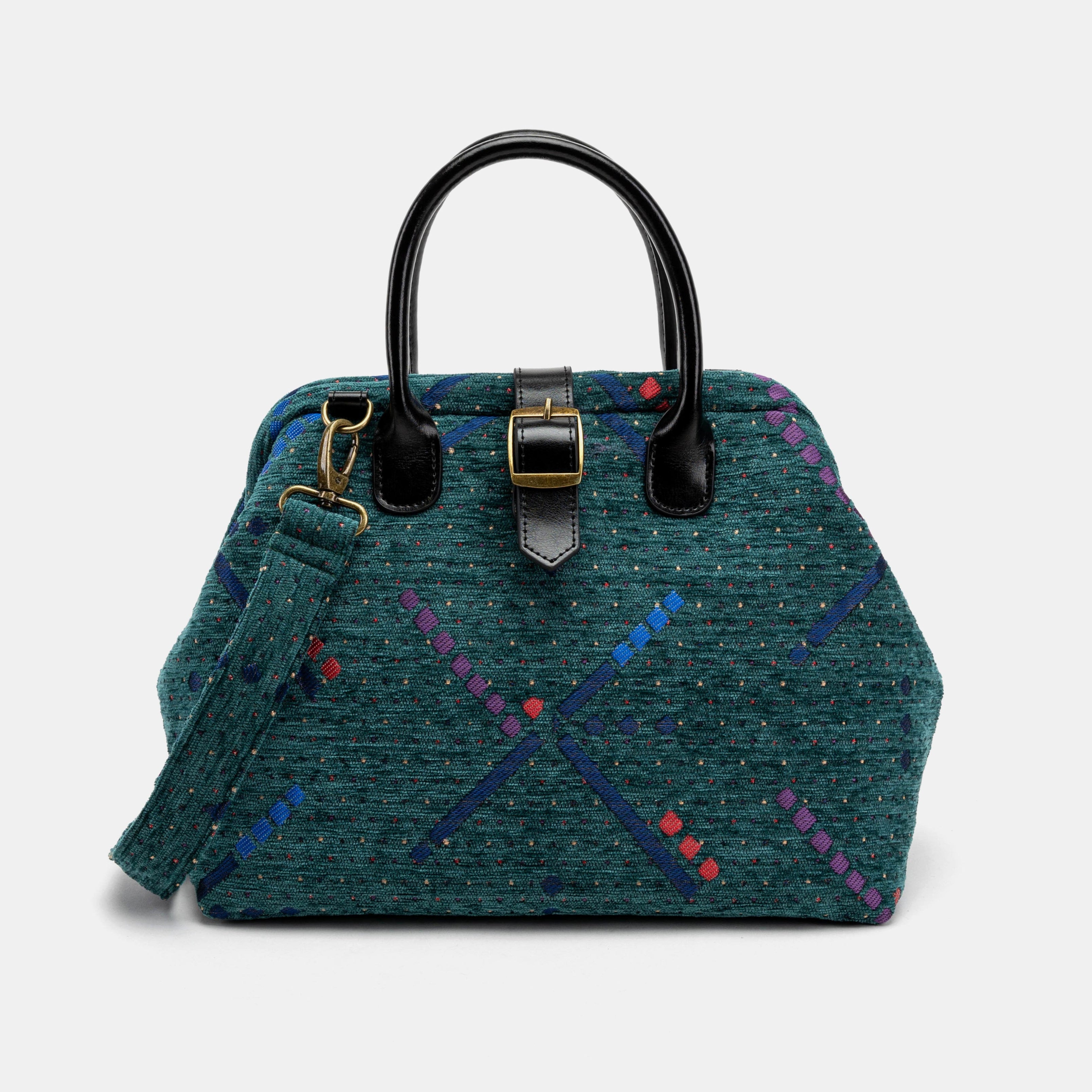 PDX Portland Airport Carpet Handbag Purse front