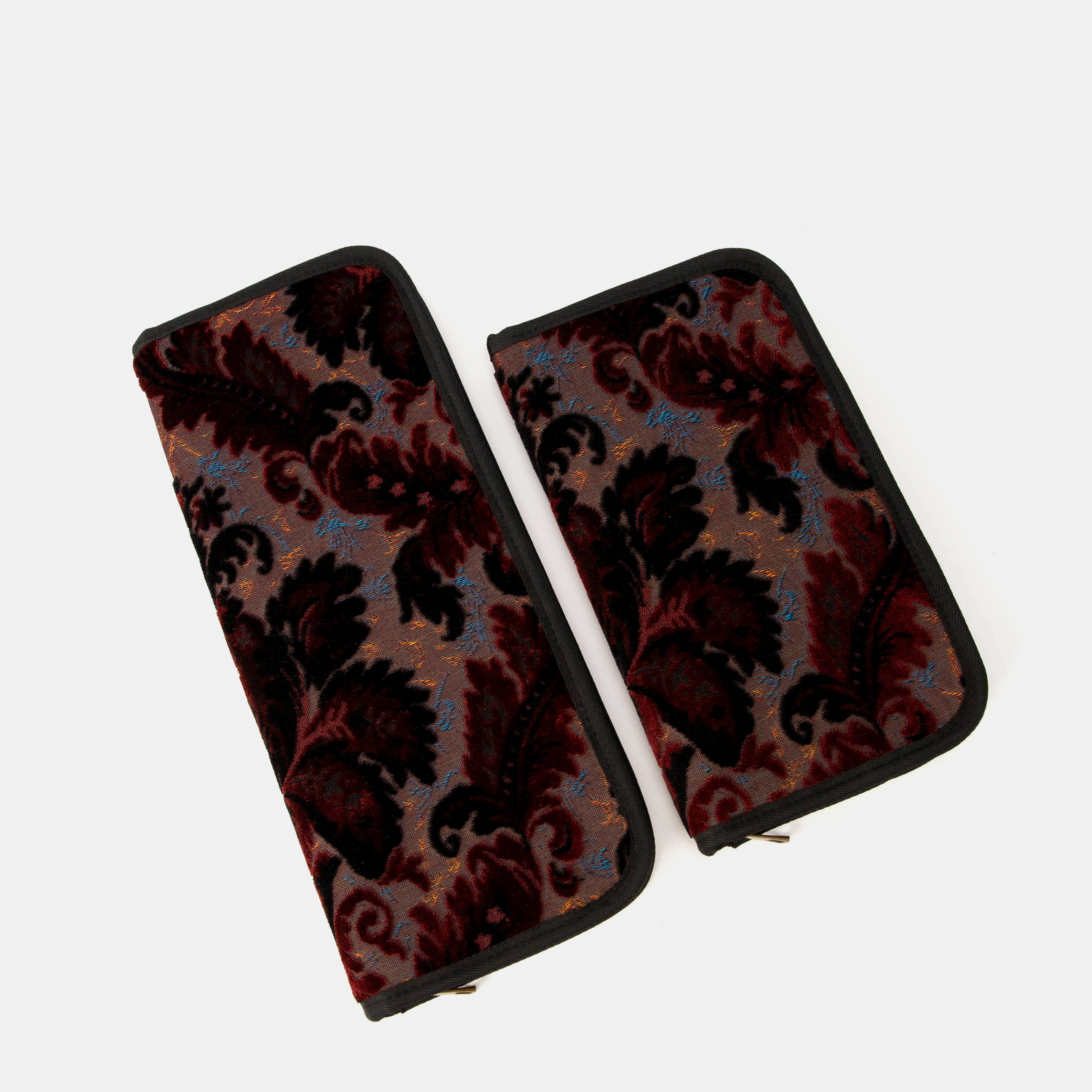 Burnout Velvet Revival Sephia Carpet Needle Case