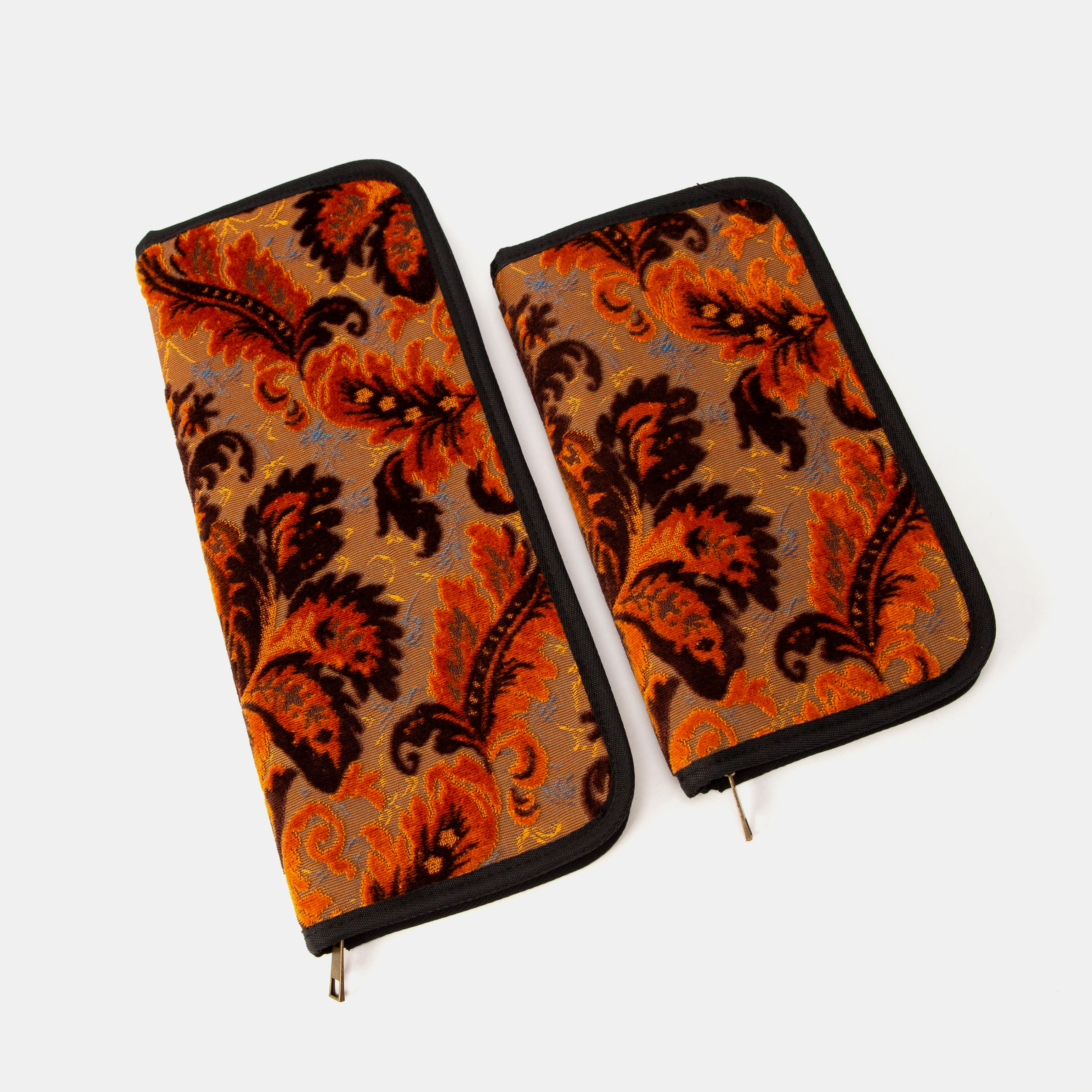 Burnout Velvet Revival Sienna Carpet Needle Case