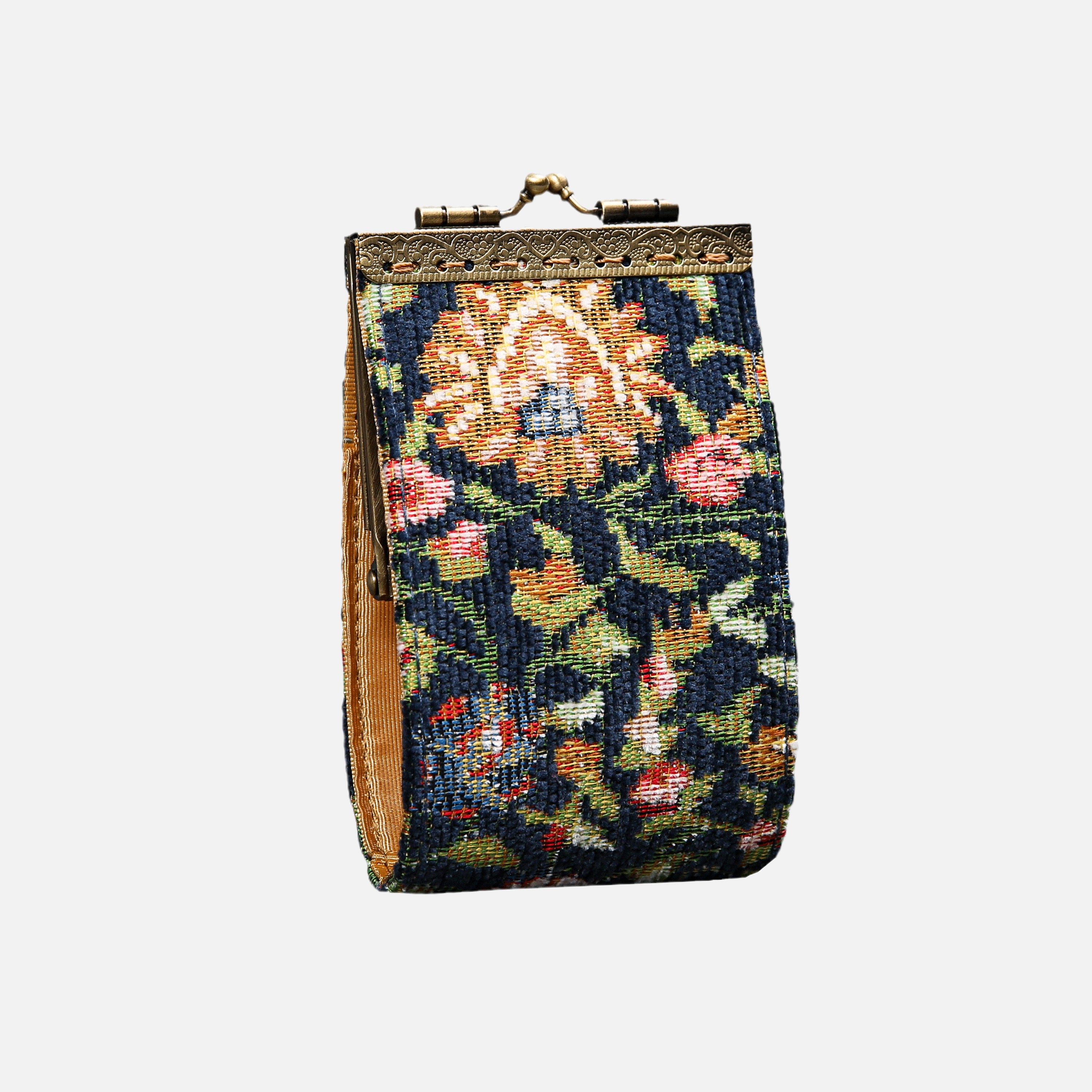 Oriental Navy Card Wallet MCW Handmade-2