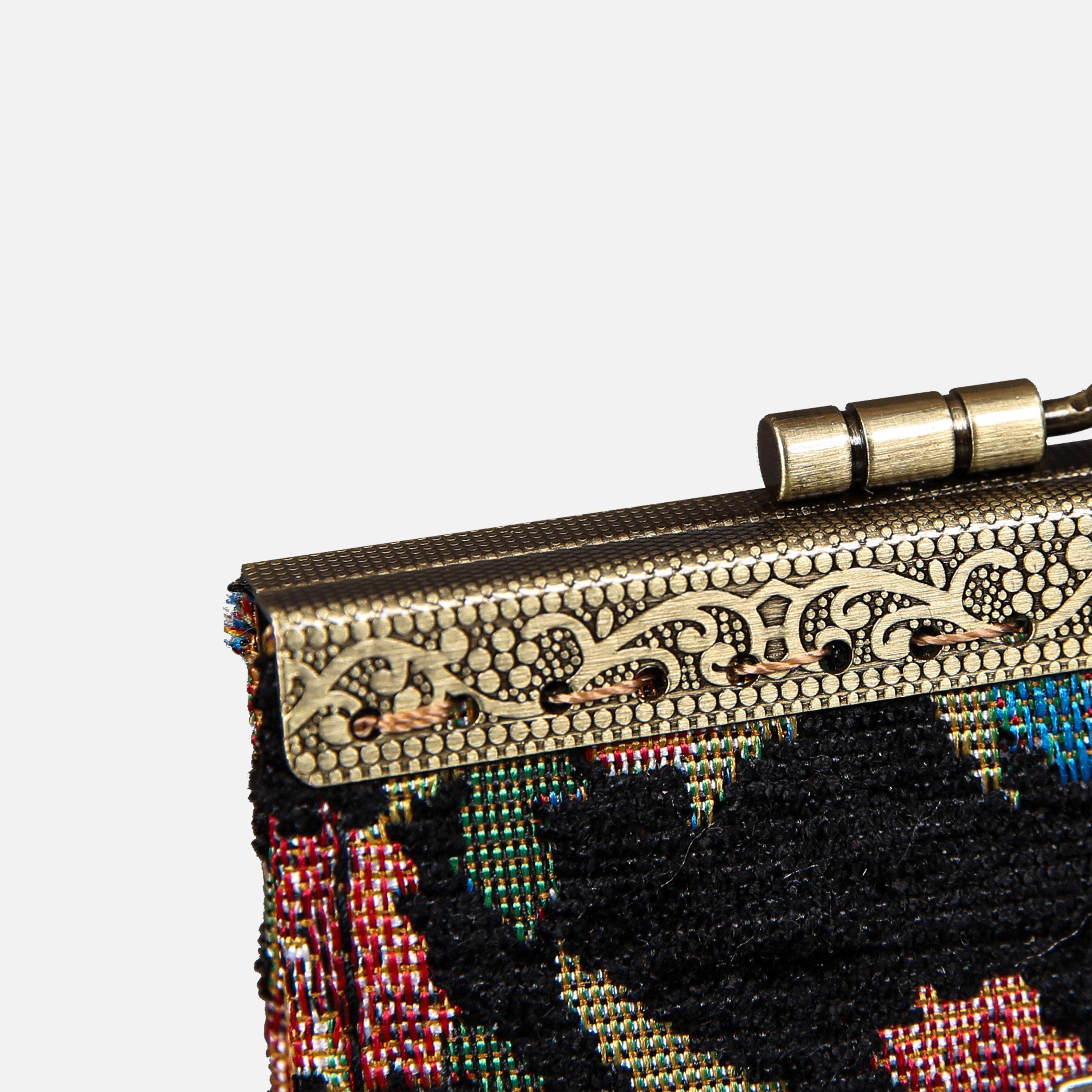 Spring Valley Black Card Wallet MCW Handmade-7