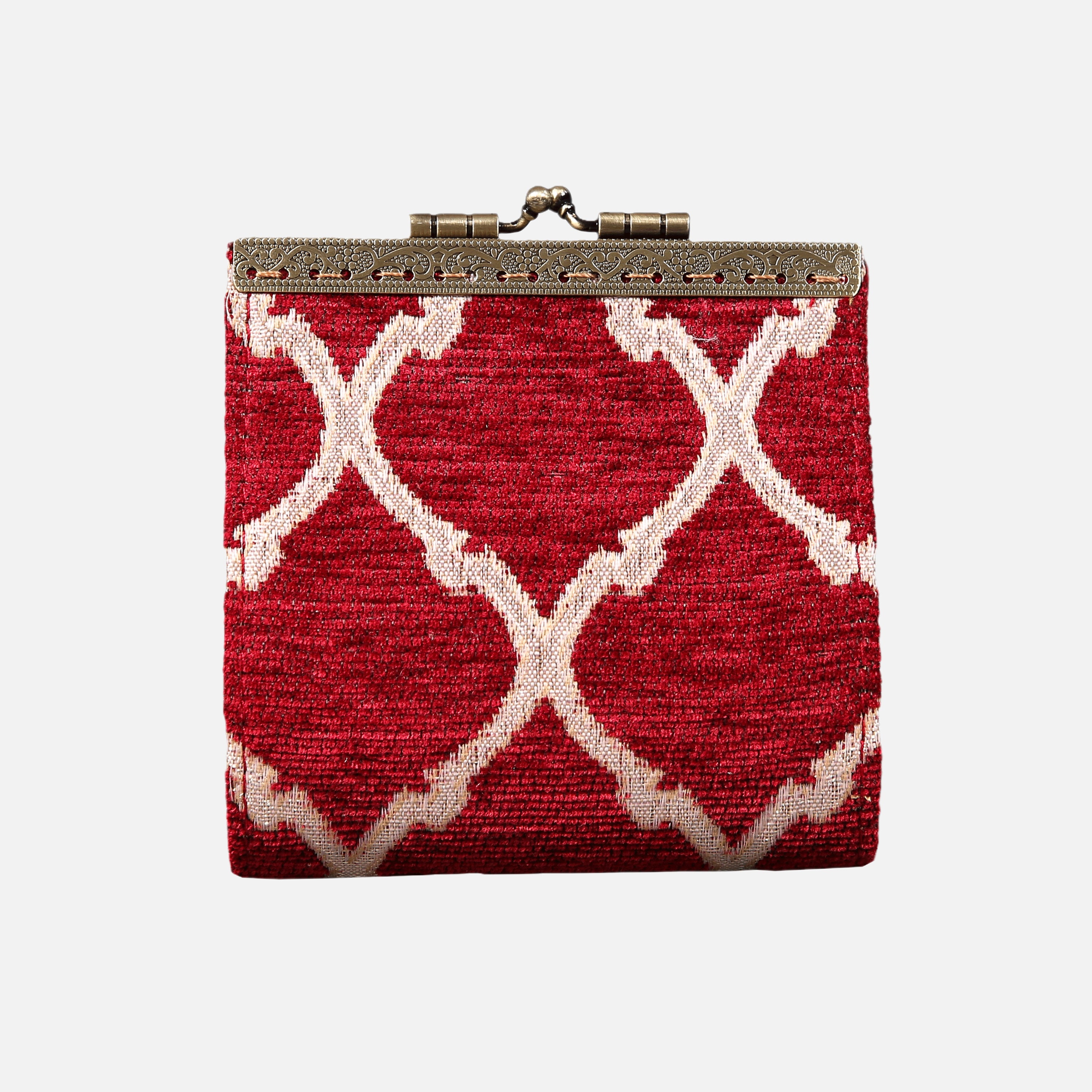 Quartz Red Card Wallet MCW Handmade-1