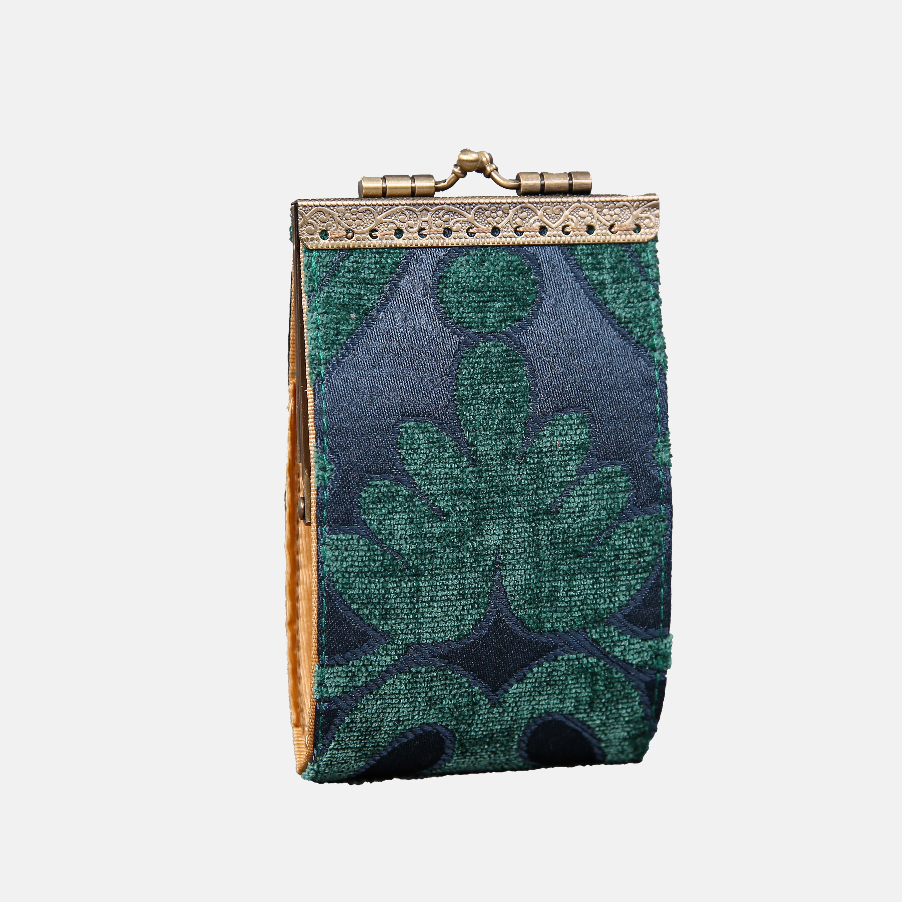 Queen Hunter Green Card Wallet MCW Handmade-2