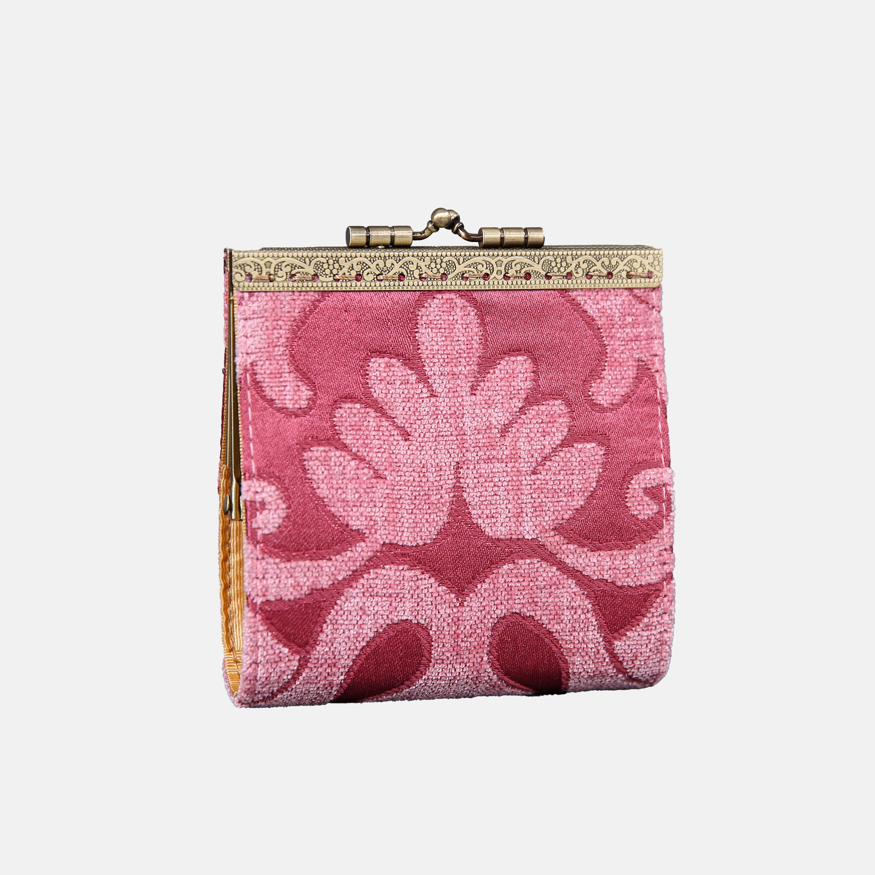 Queen Rose Pink Card Wallet MCW Handmade-1