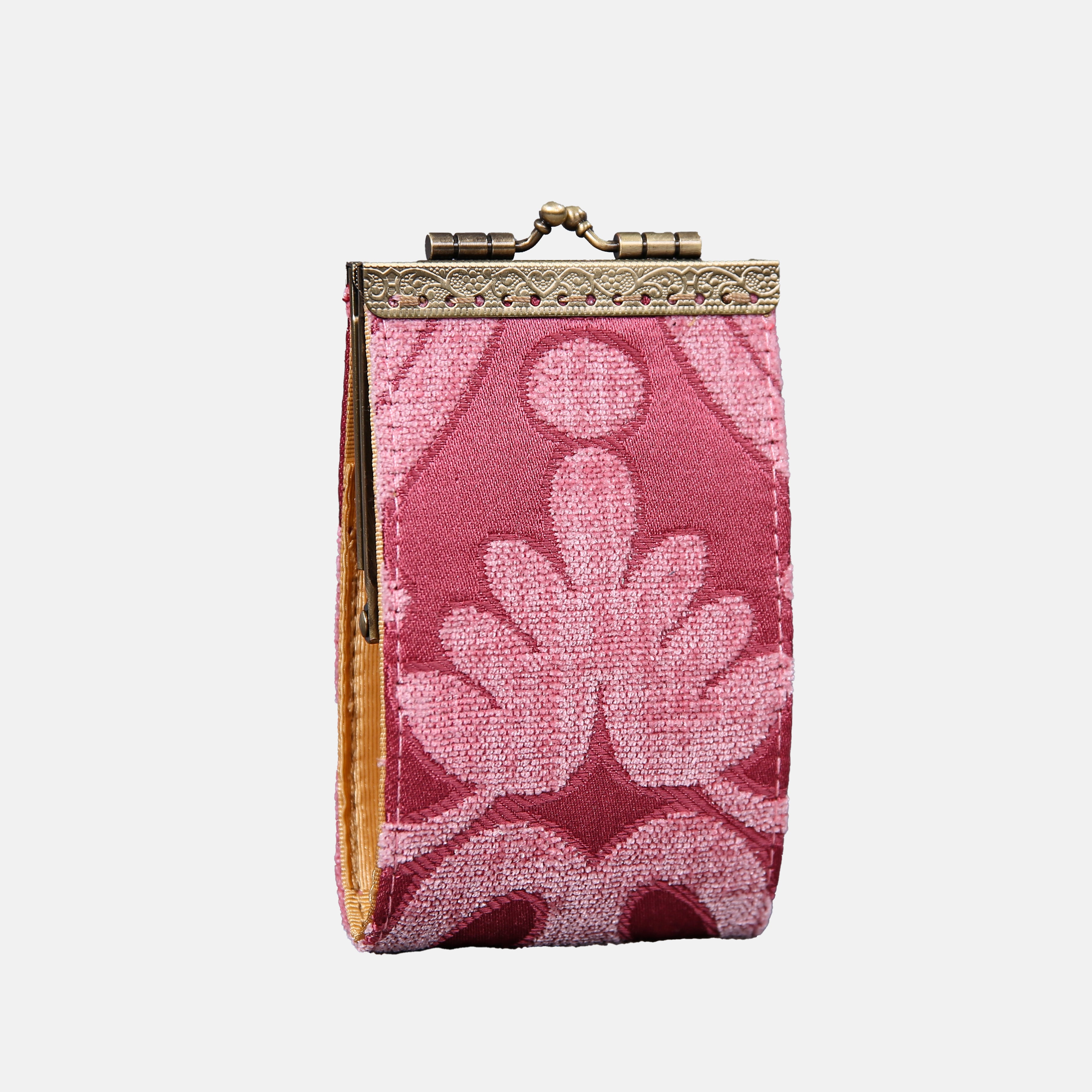 Queen Rose Pink Card Wallet MCW Handmade-2