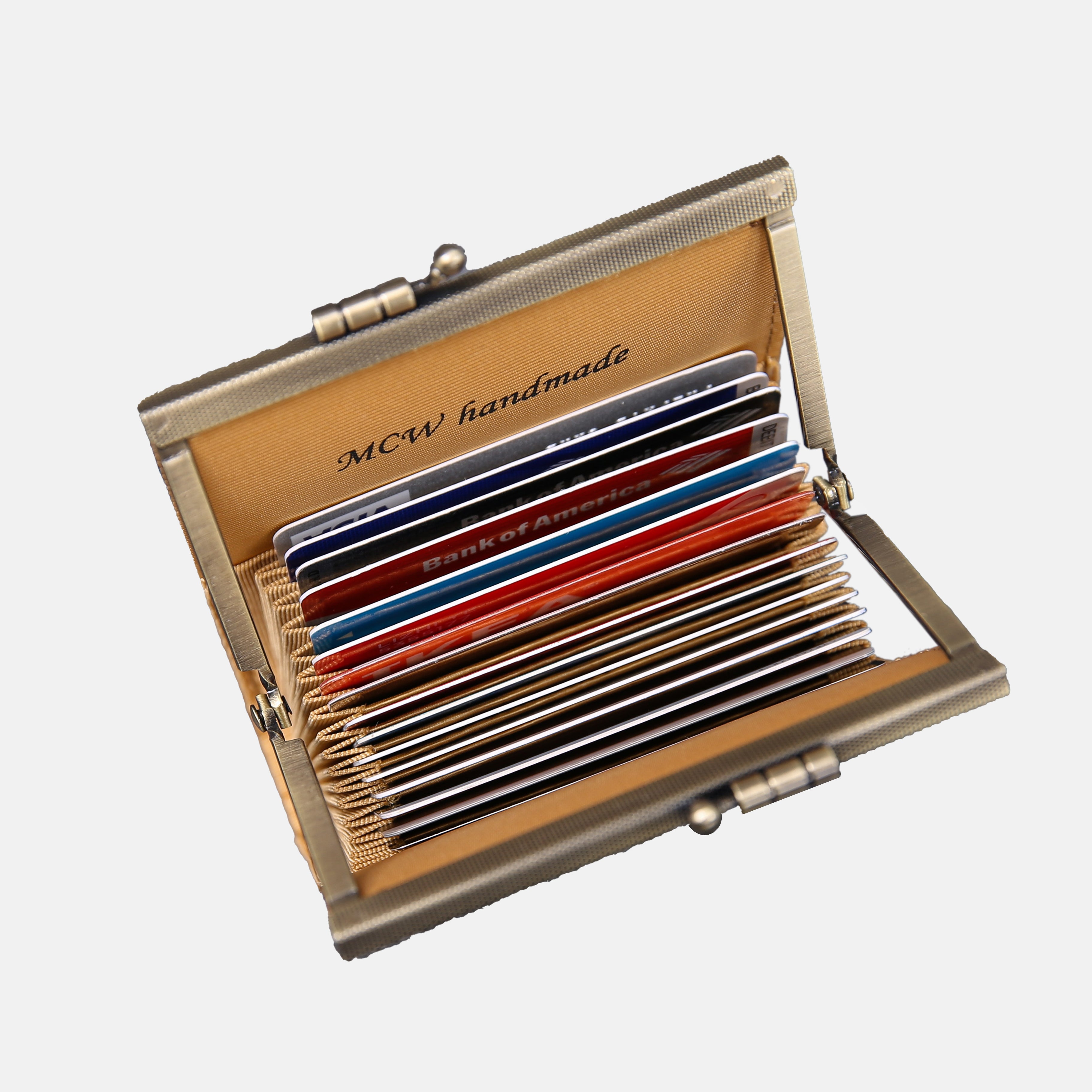 Queen Royal Blue Card Wallet MCW Handmade-8