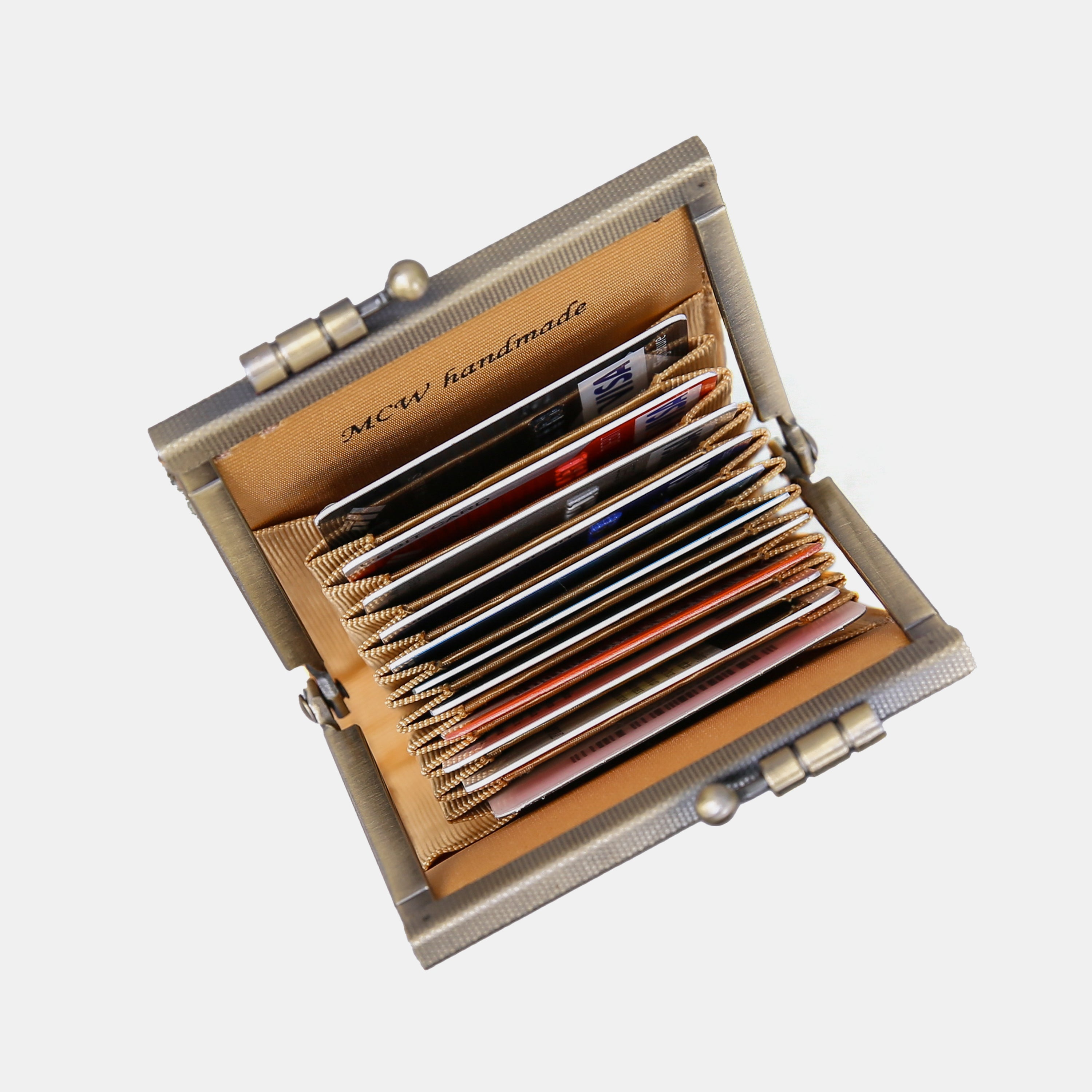 Here Be Dragons Card Wallet 11 slot in use