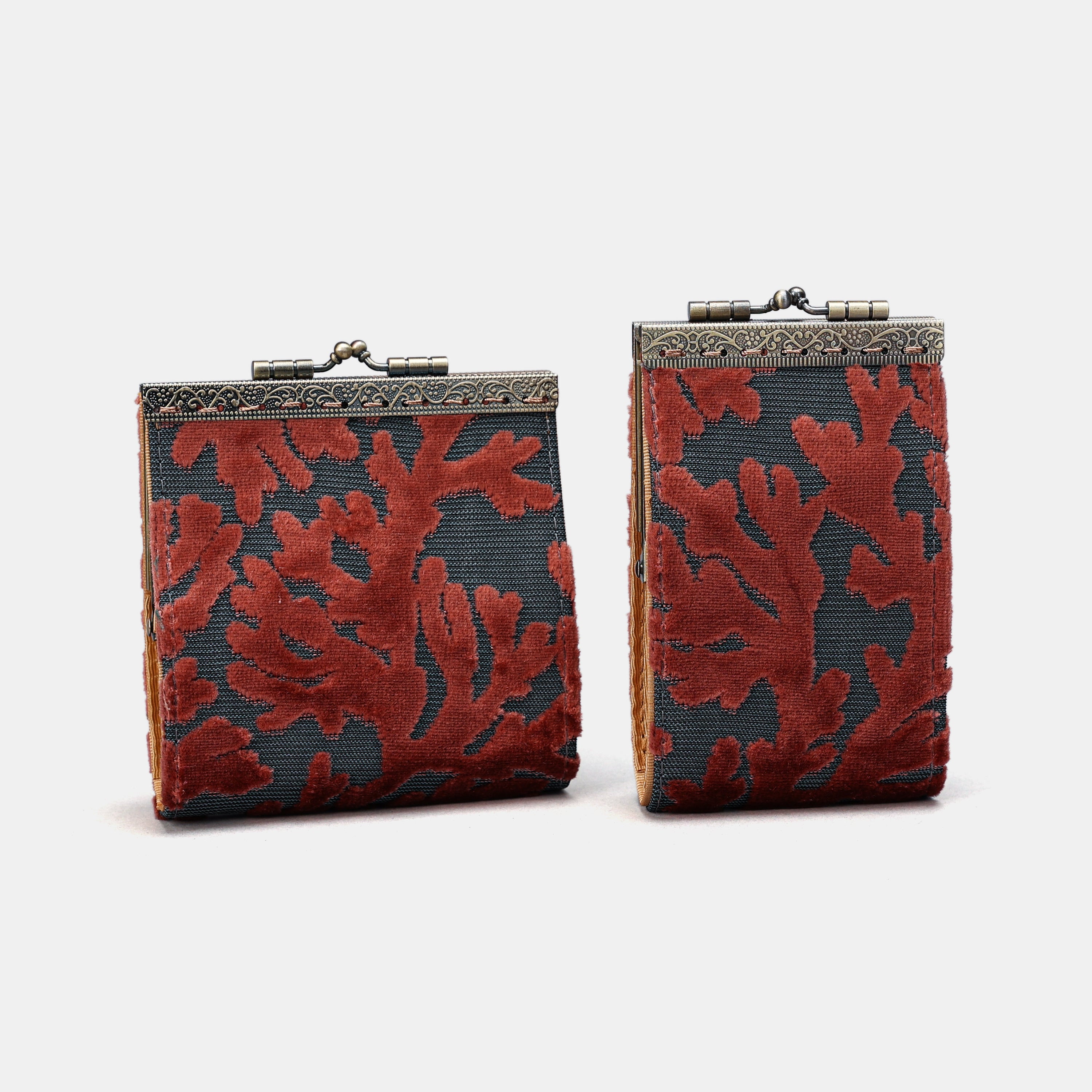 St Tropez Scuba Coral Card Wallet MCW Handmade