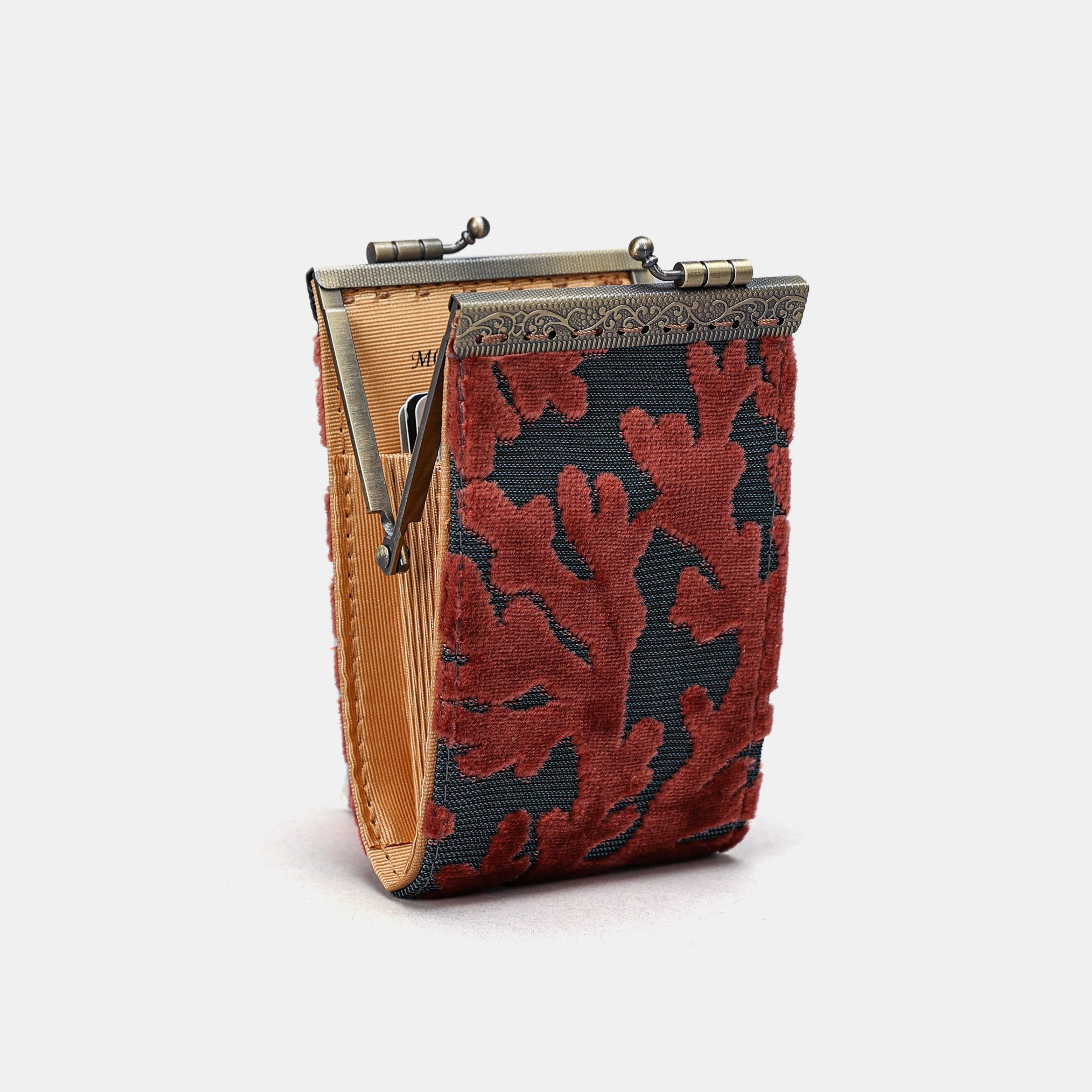 St Tropez Scuba Coral Card Wallet MCW Handmade-6