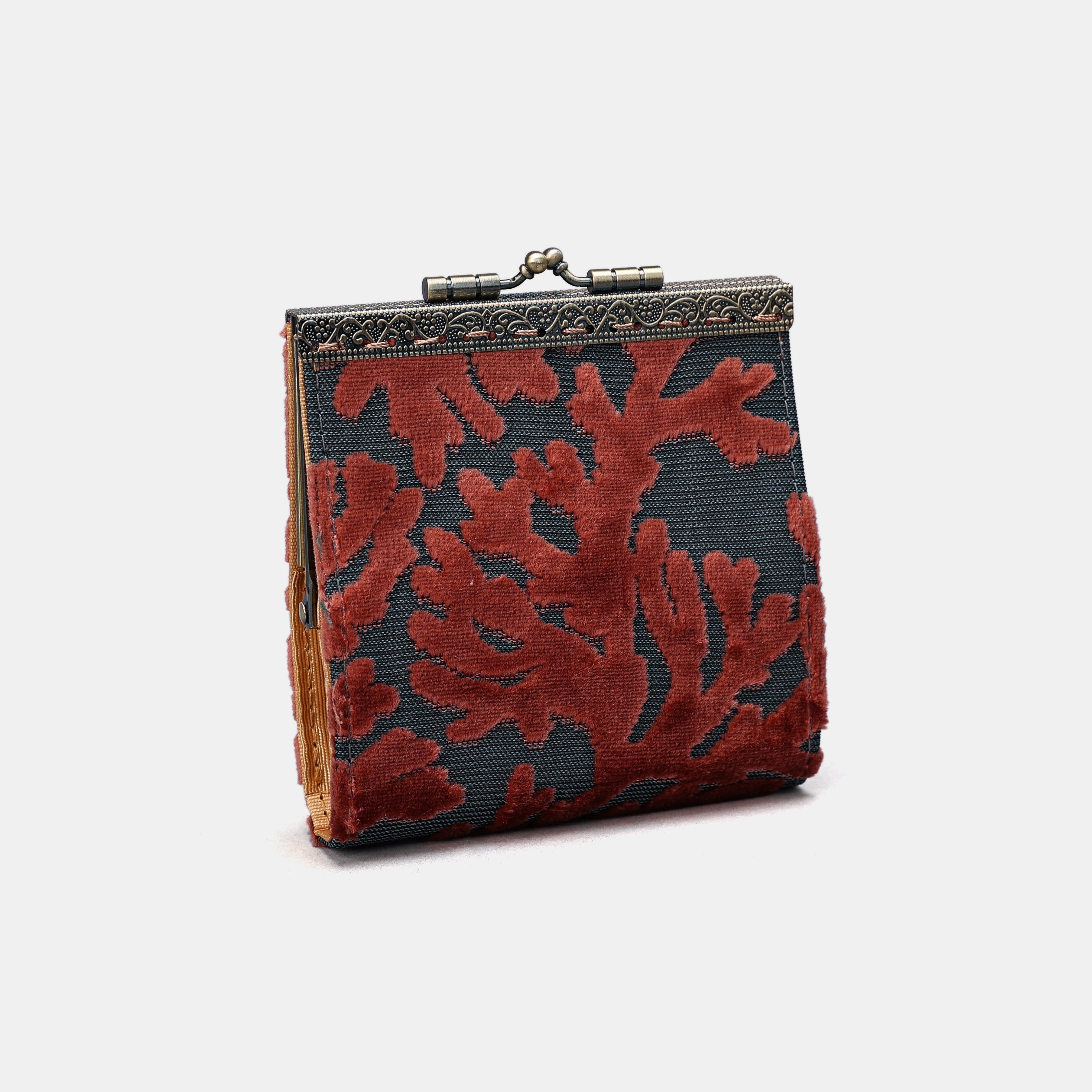 St Tropez Scuba Coral Card Wallet MCW Handmade-1