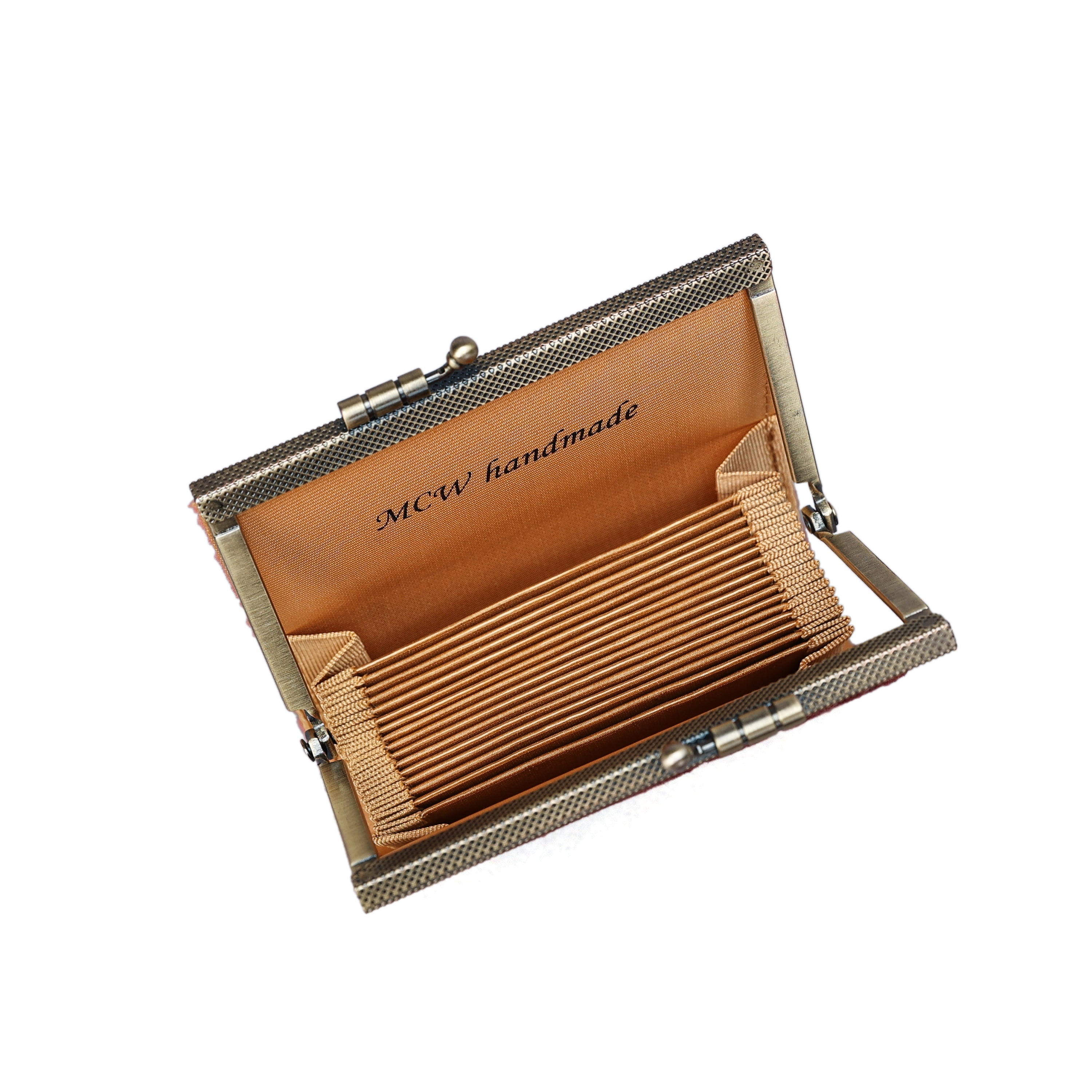 St Tropez Scuba Coral Card Wallet MCW Handmade-4