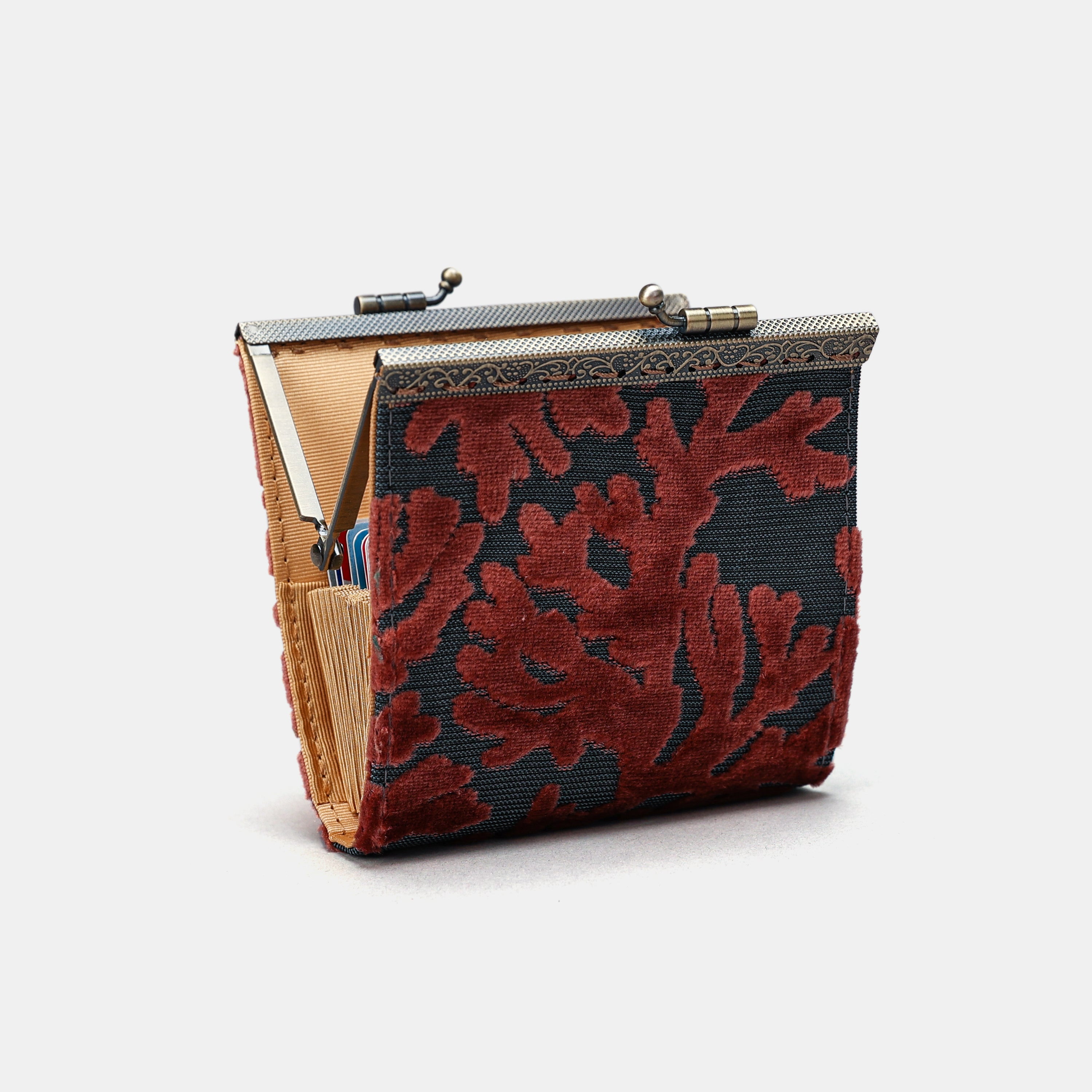 St Tropez Scuba Coral Card Wallet MCW Handmade-2