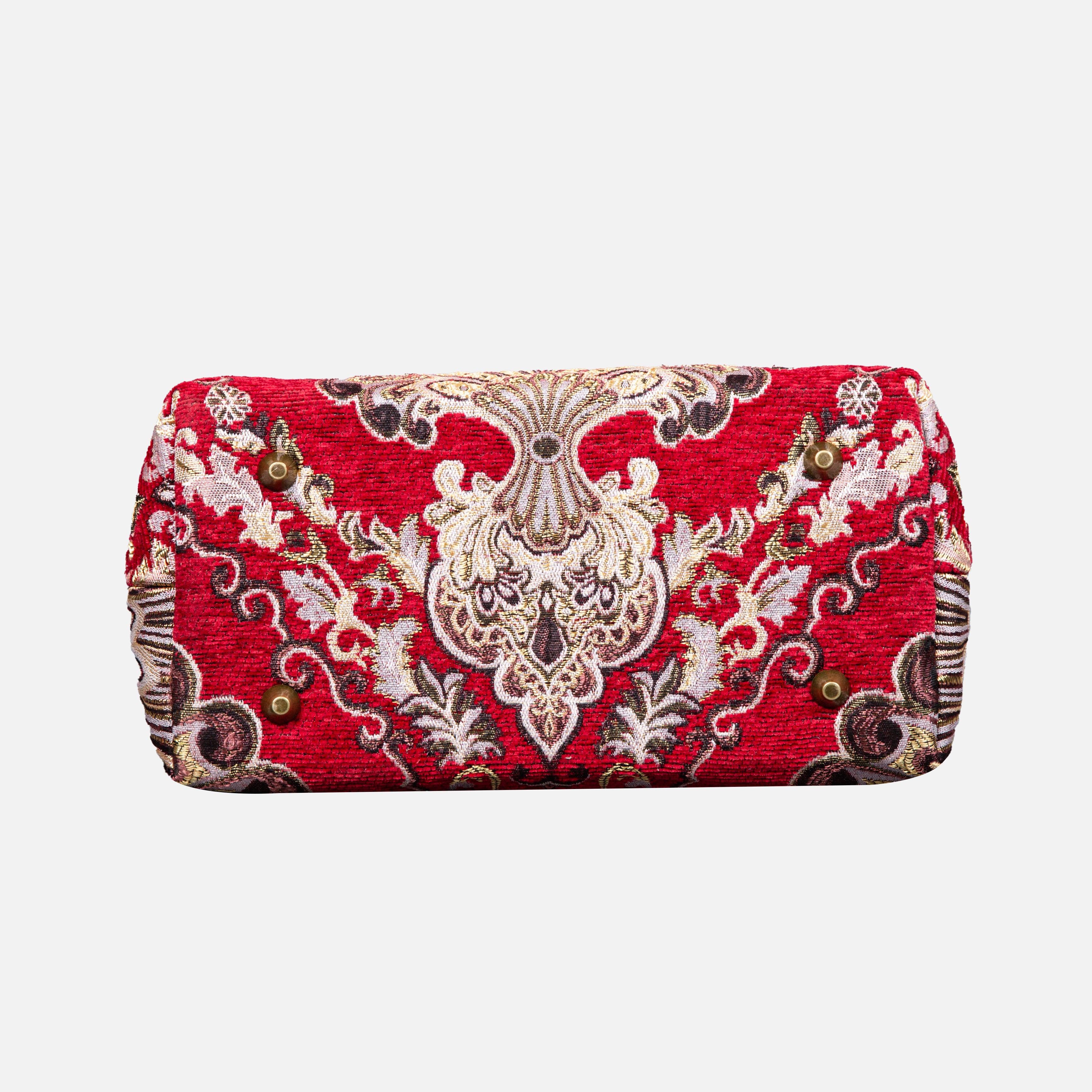 Nostalgia Red Carpet Satchel carpet bag MCW Handmade-3