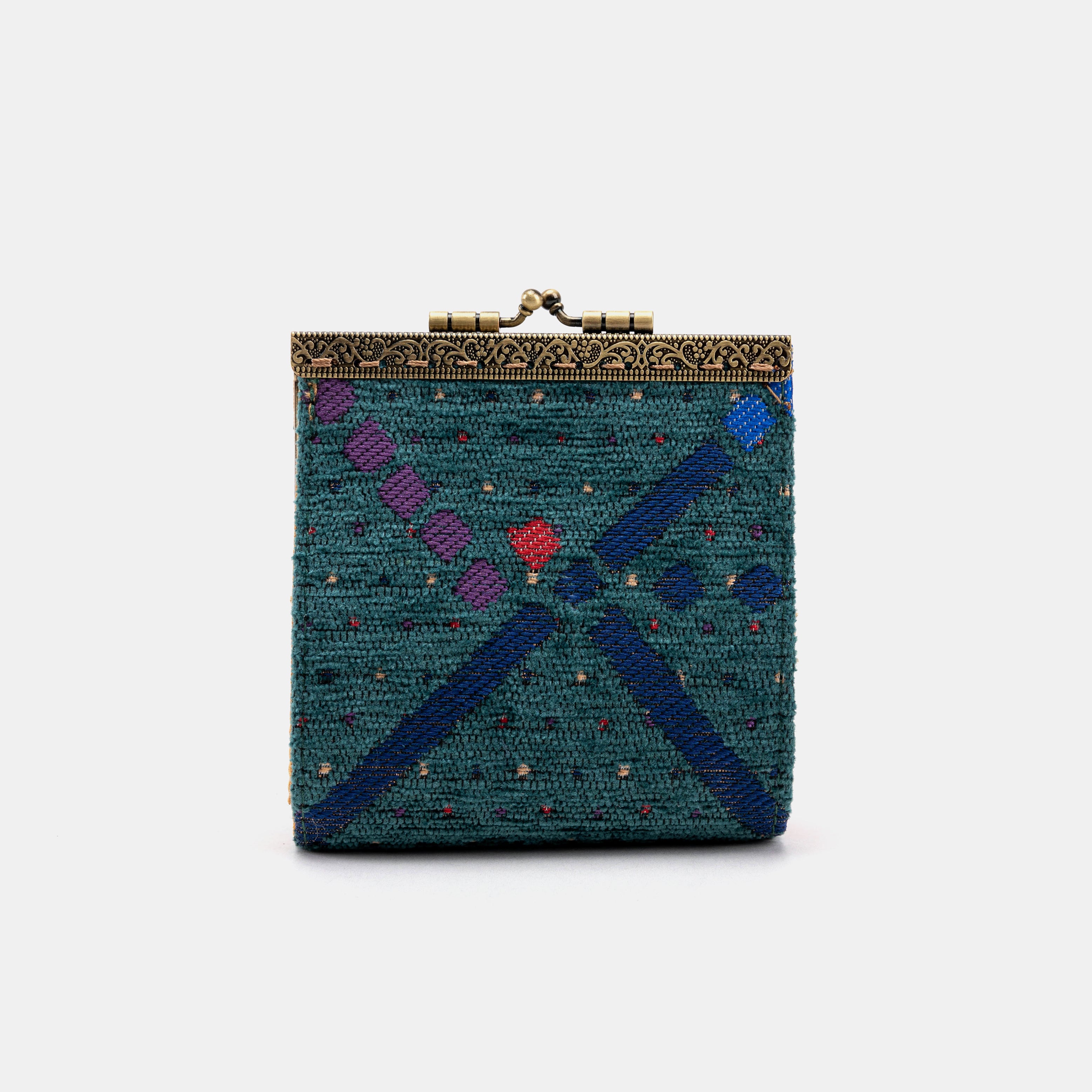 PDX Portland Airport Card Wallet Carpetbag of America FRONT