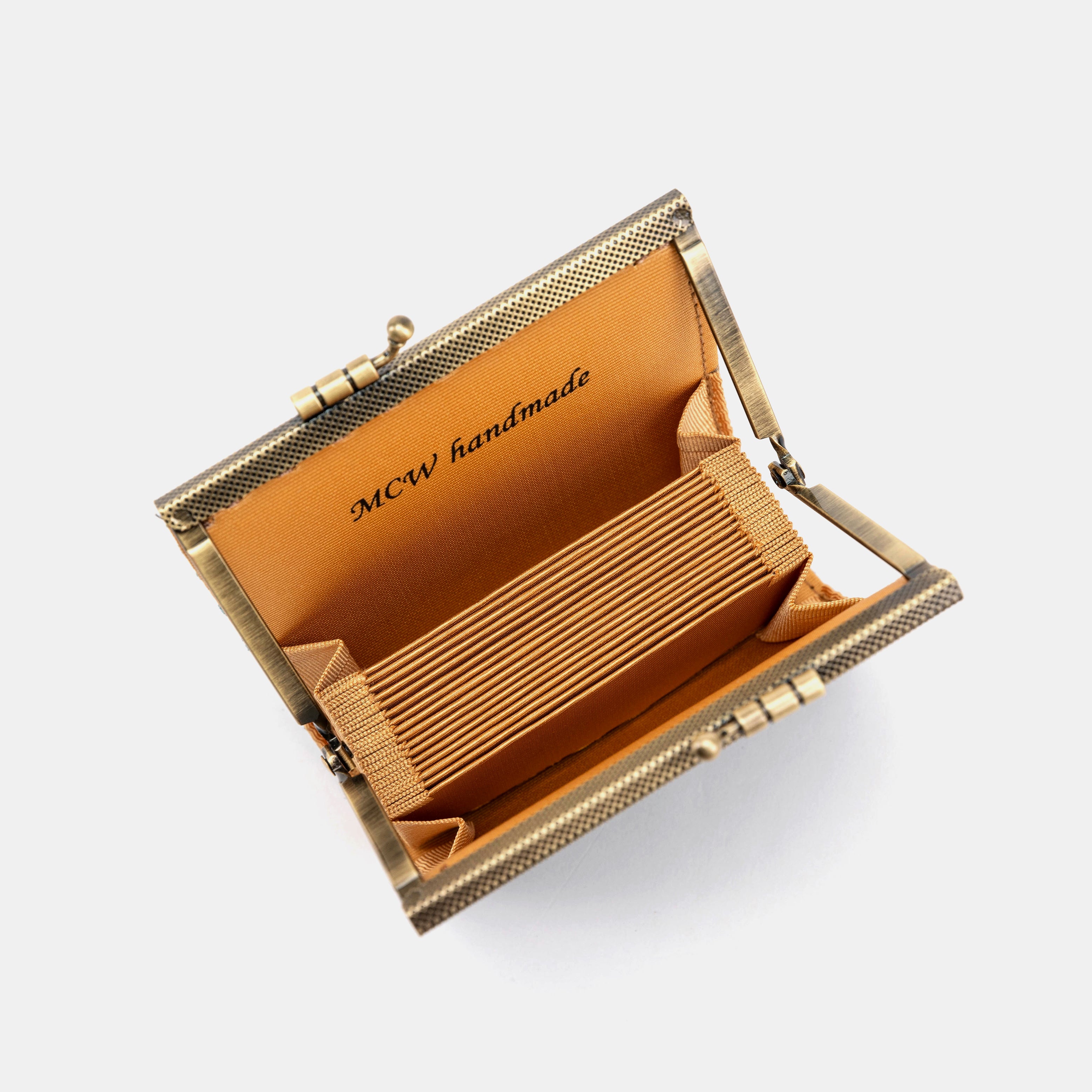 PDX Portland Airport Card Wallet Carpetbag of America INSIDE