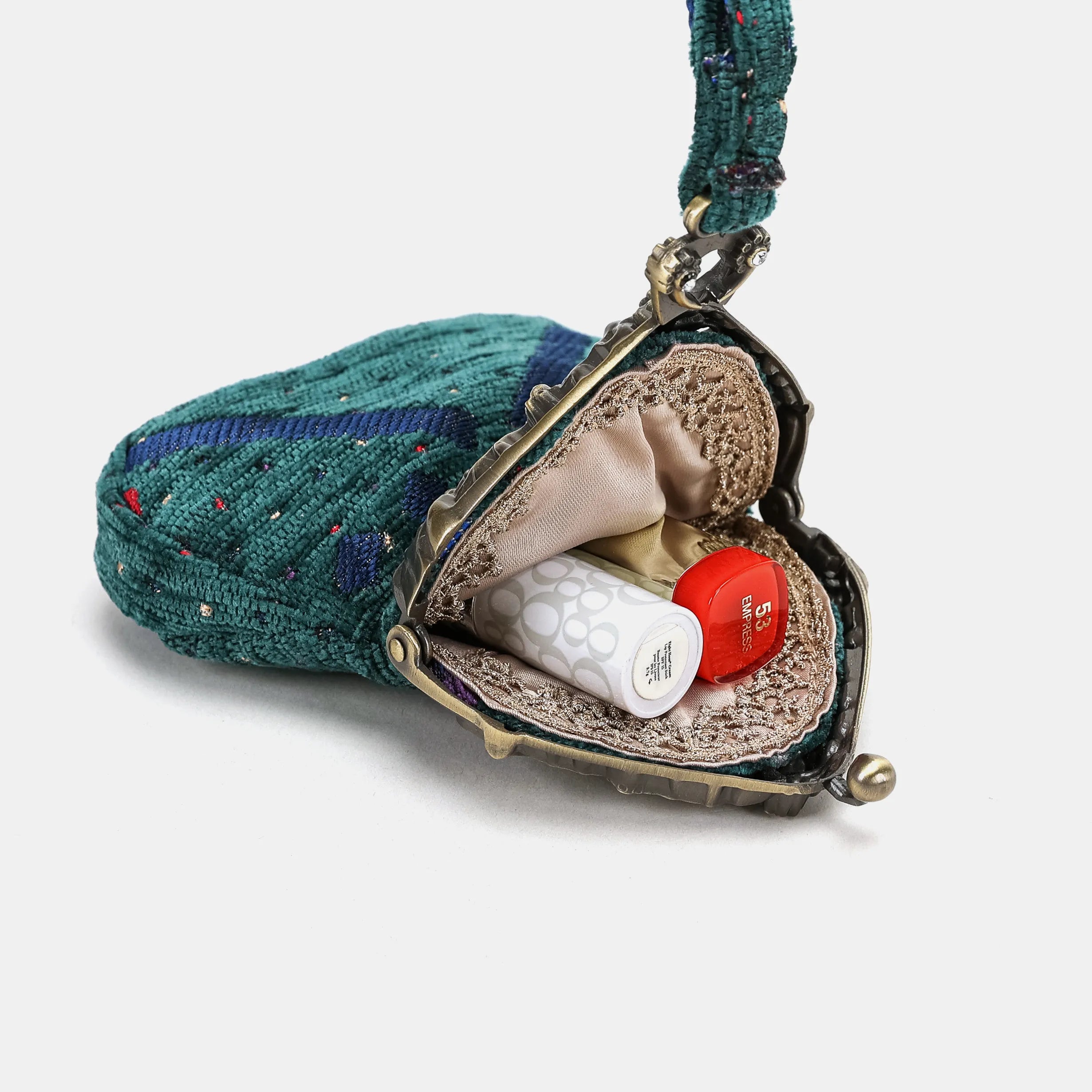 PDX Portland Airport | Chatelaine Purse Wristlet Bag inside