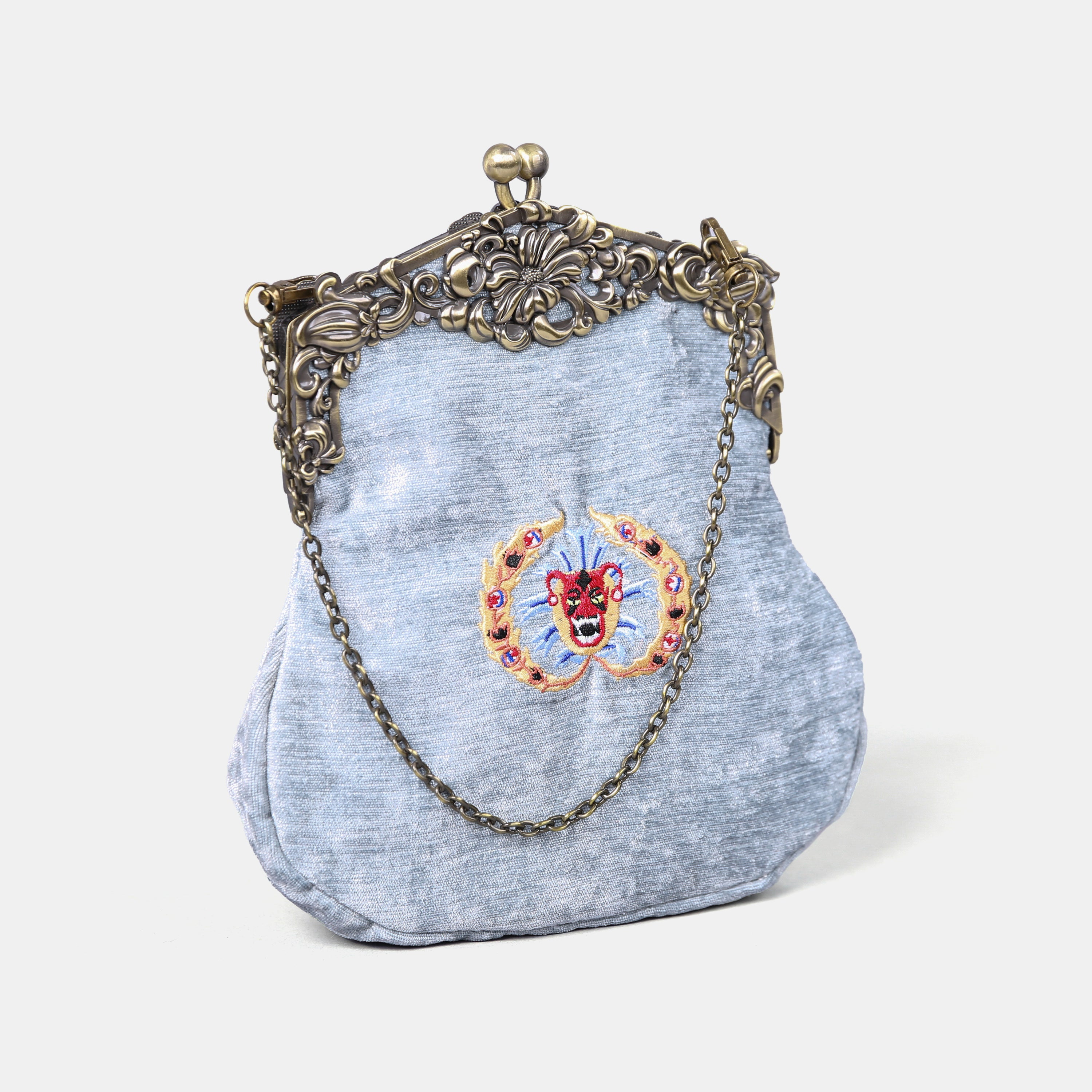 AHS the Devils Mouth Chatelaine Purse Large carpet bag MCW Handmade