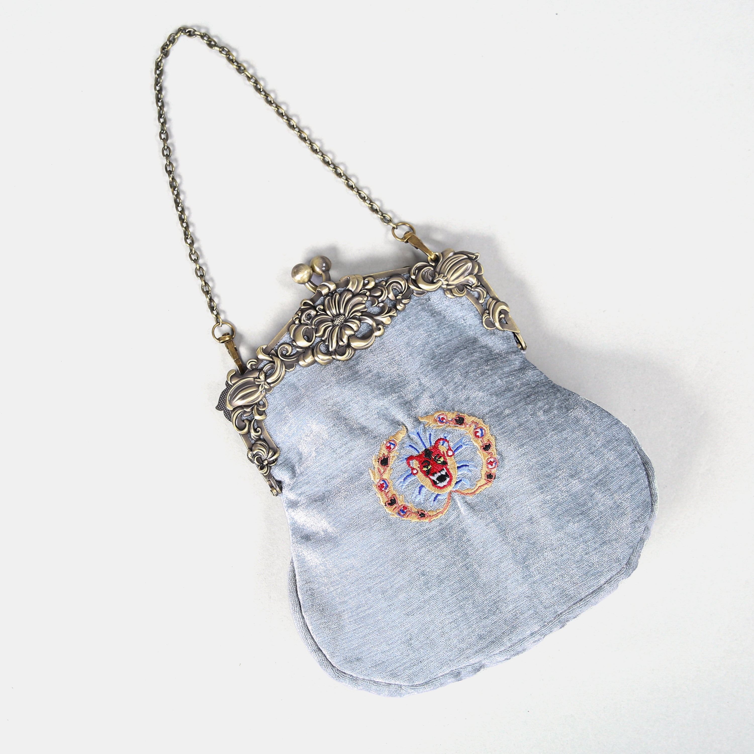 AHS the Devils Mouth Chatelaine Purse Large carpet bag MCW Handmade-1