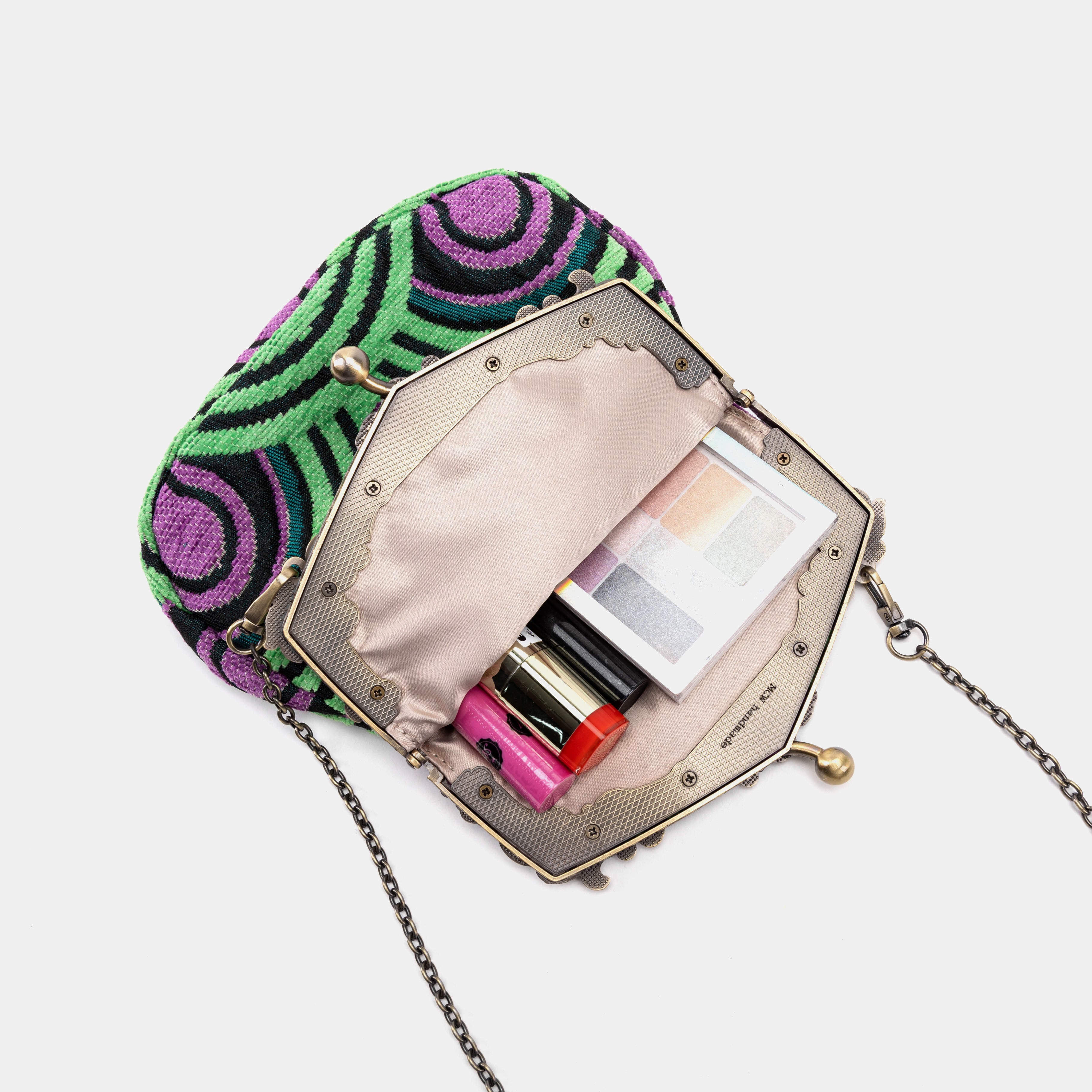 The Shining Room 237 Chatelaine Purse Large lay flat