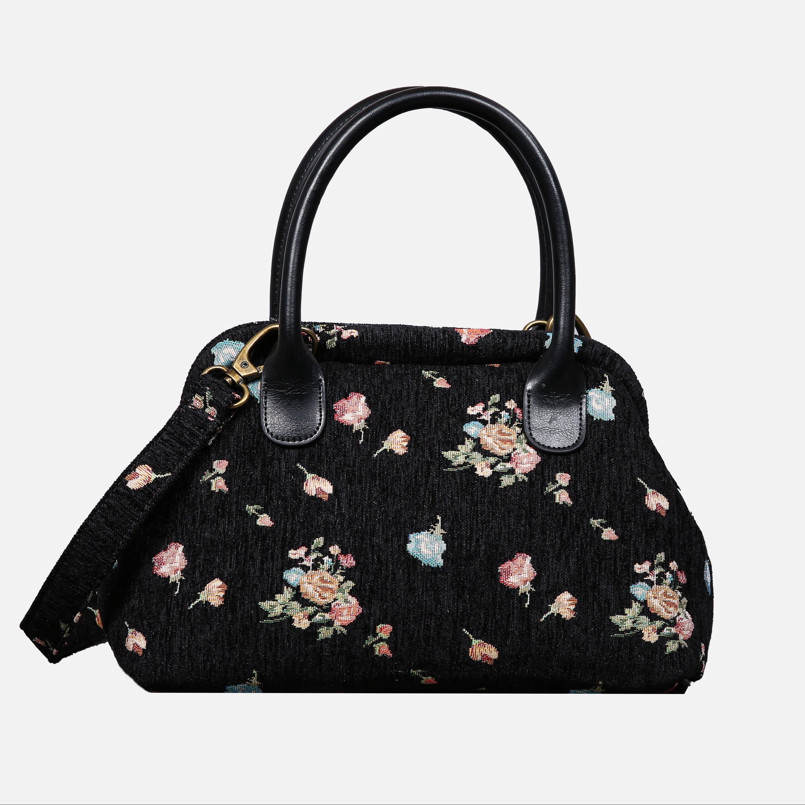 Bouquets Black Carpet Satchel carpet bag MCW Handmade