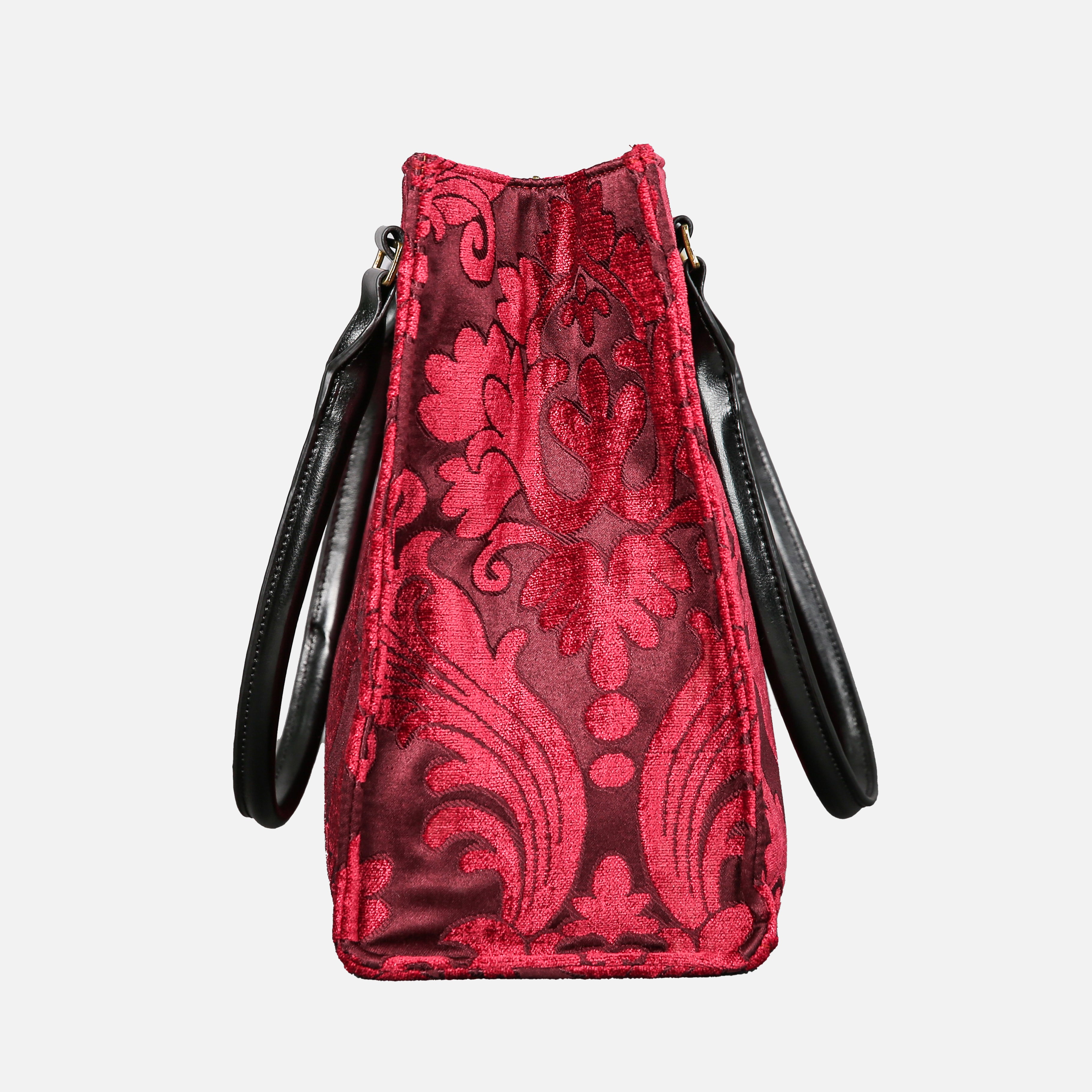 Queen Wine Laptop Work Tote  MCW Handmade-2