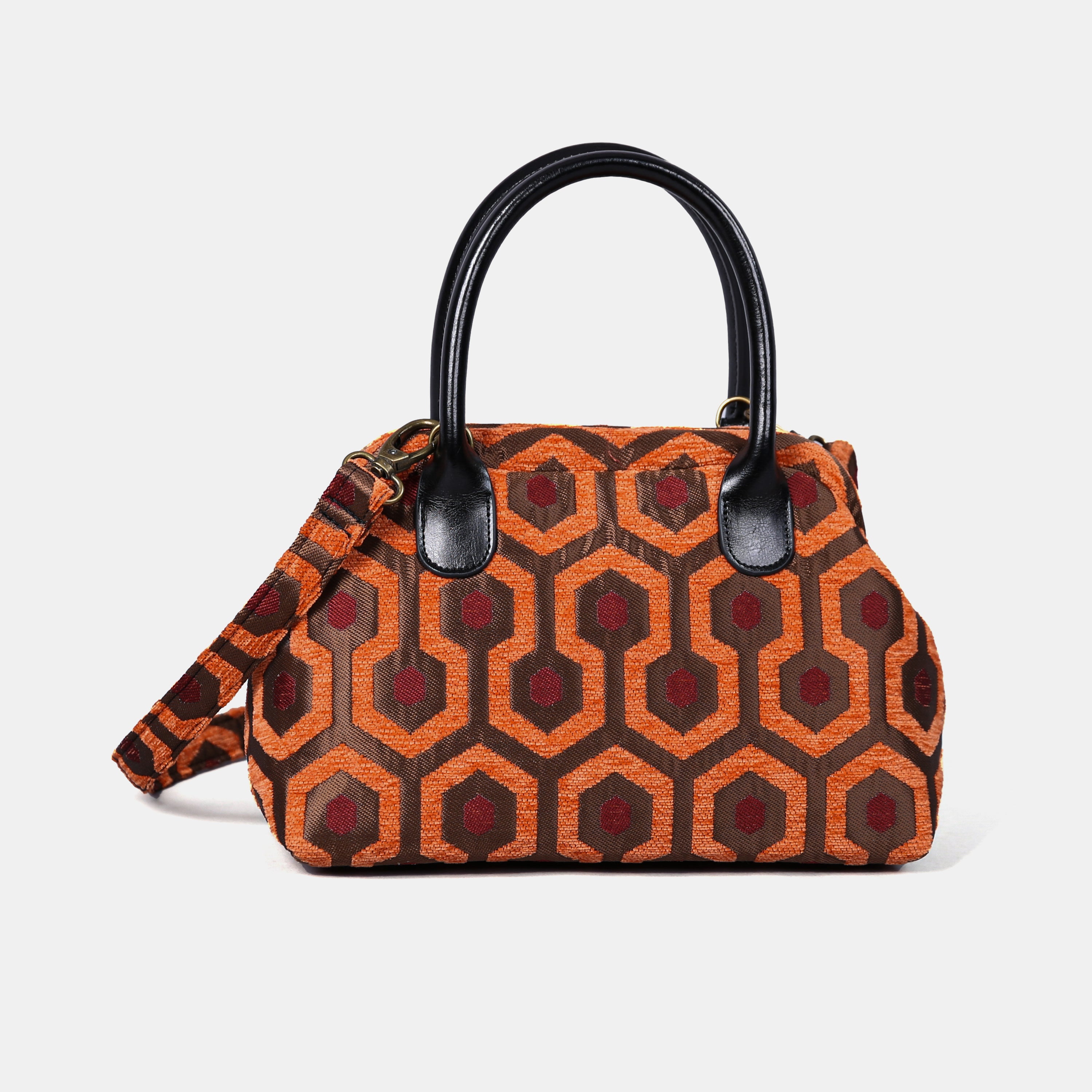"The Shining" Overlook Hotel Carpet Satchel carpet bag MCW Handmade