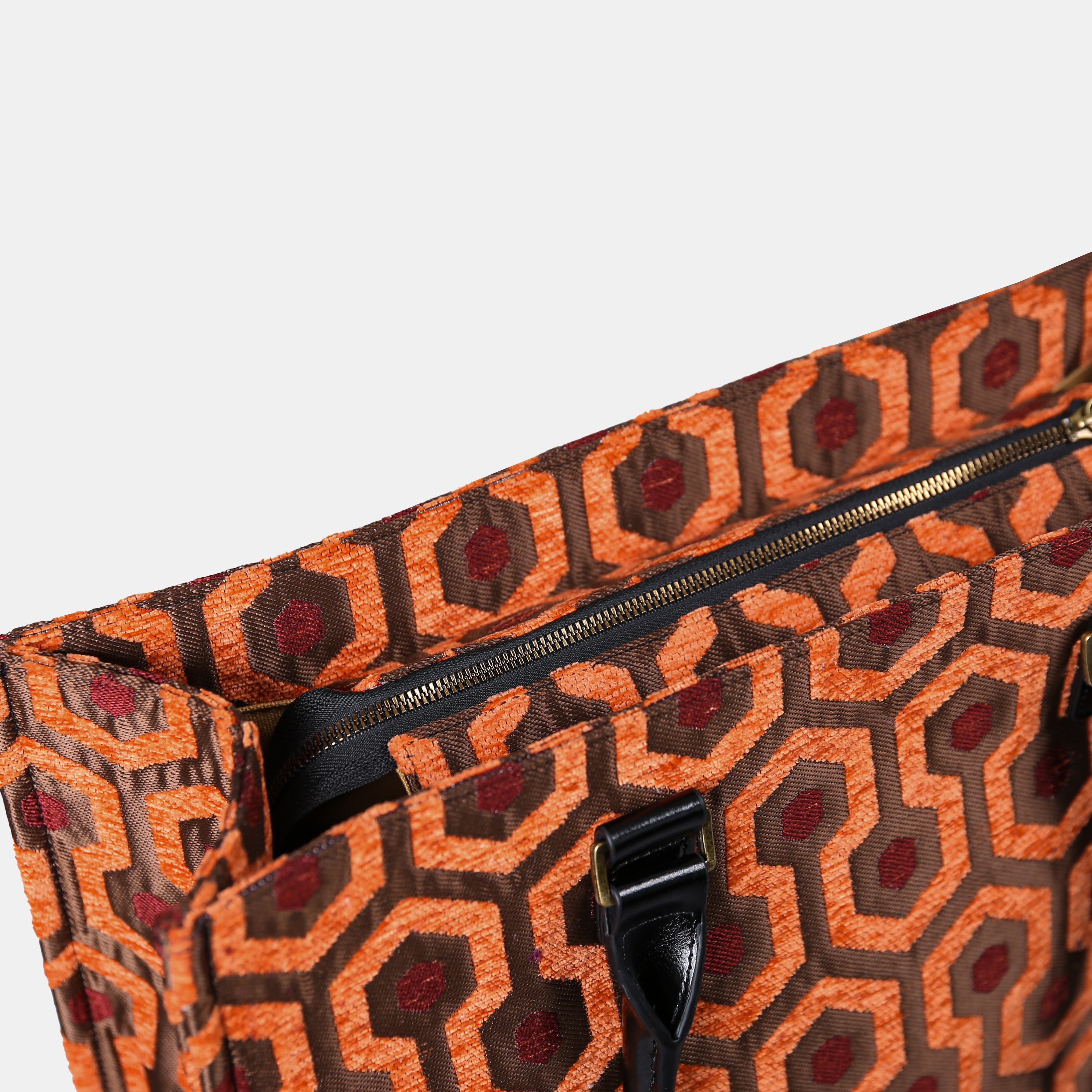 "The Shining" Overlook Hotel Laptop Work Tote MCW Handmade-6