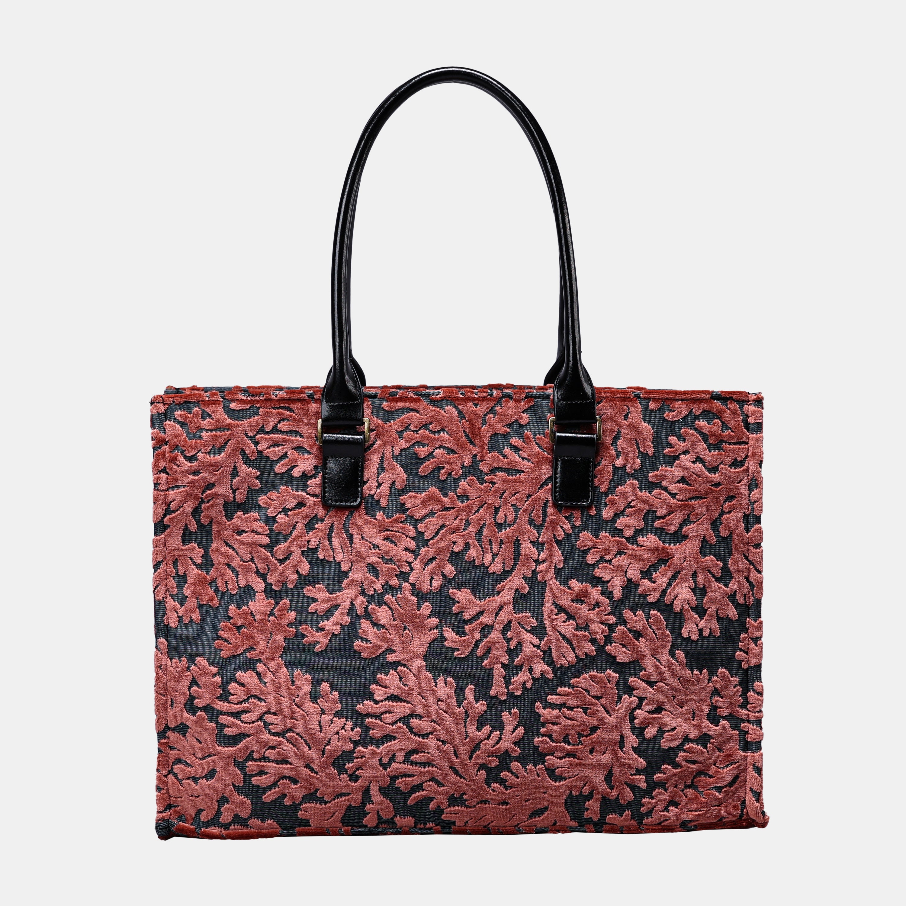 St Tropez Scuba Coral Laptop Work Tote MCW Handmade-3