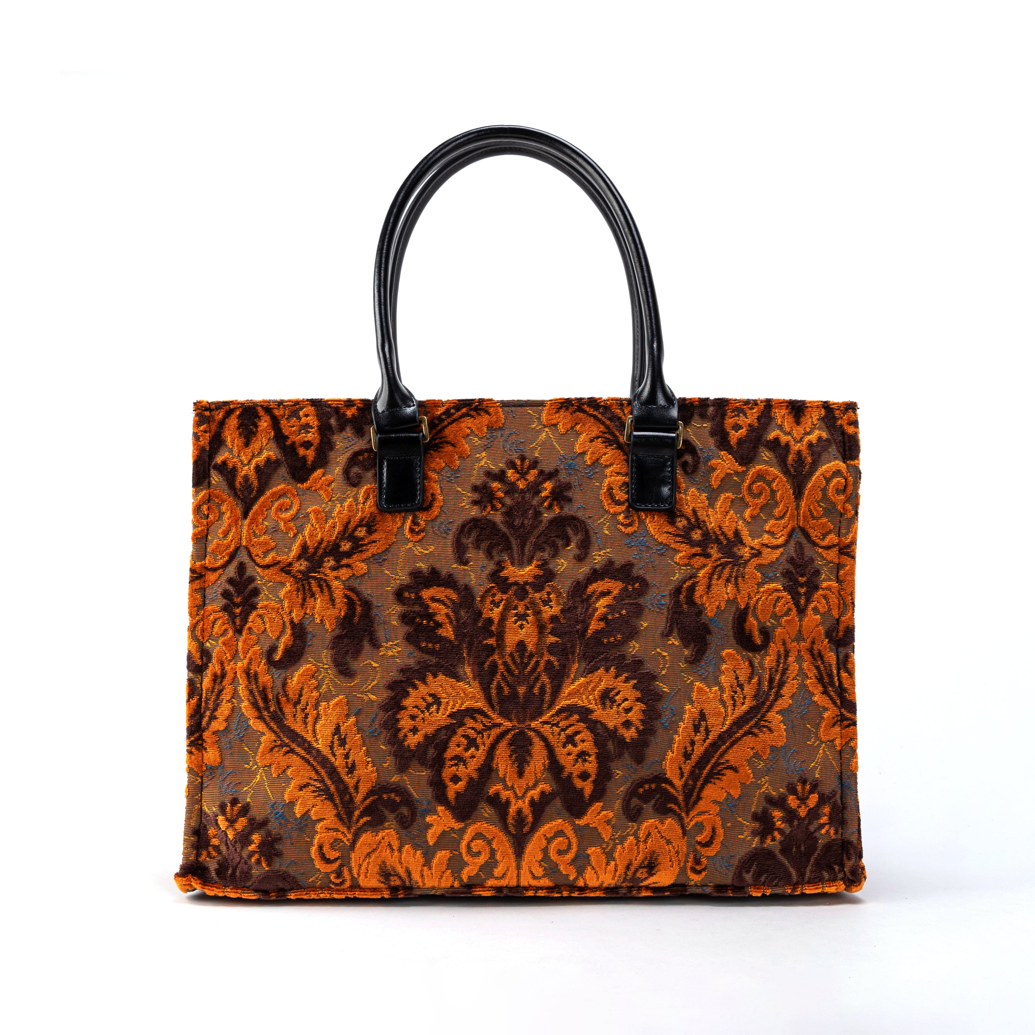 Burnout Velvet Revival Sienna Laptop Work Tote OVERVIEW