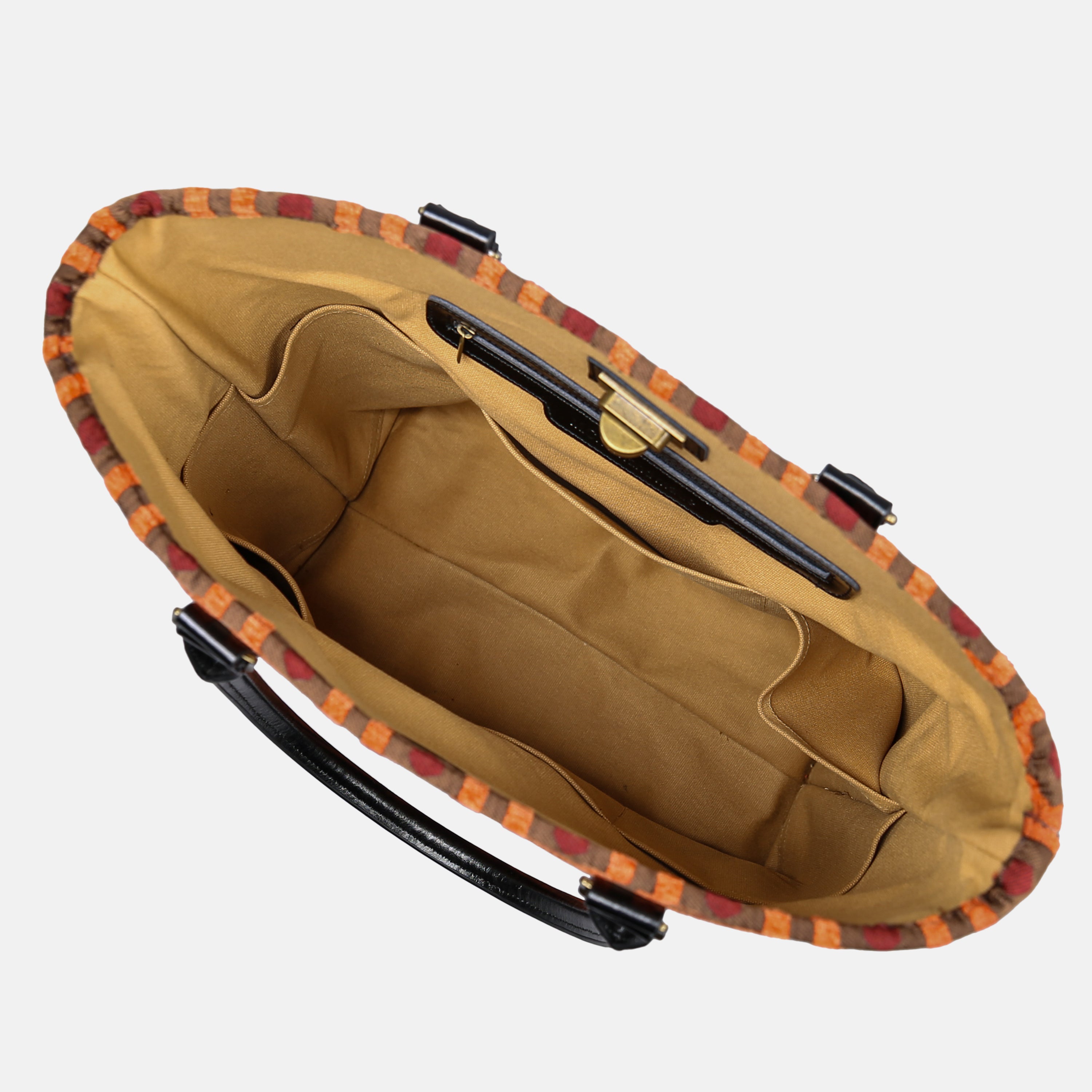 "The Shining" Overlook Hotel Carpet Tote Shopper carpet bag MCW Handmade-4