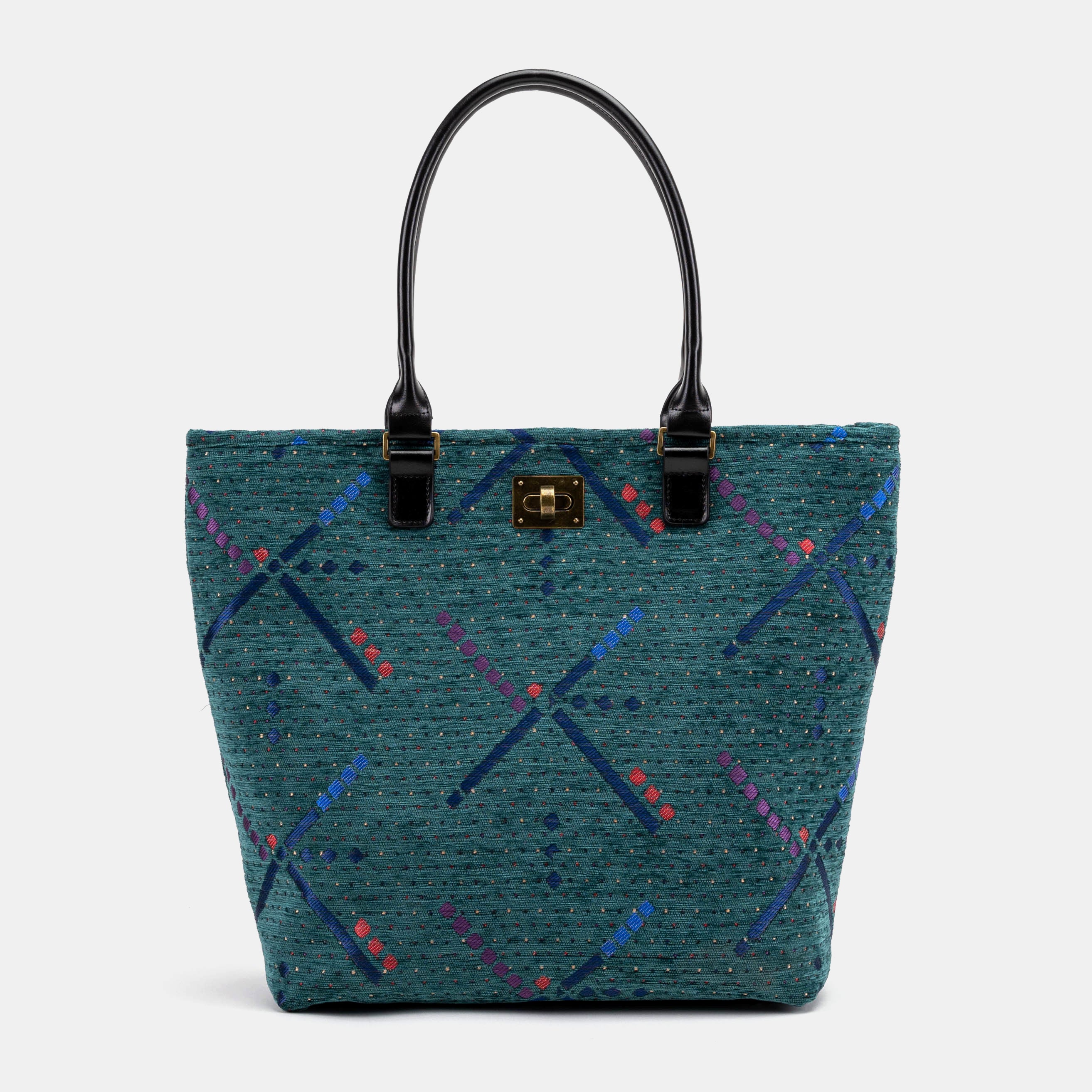 PDX Portland Airport Tote Shopper Carpetbag main