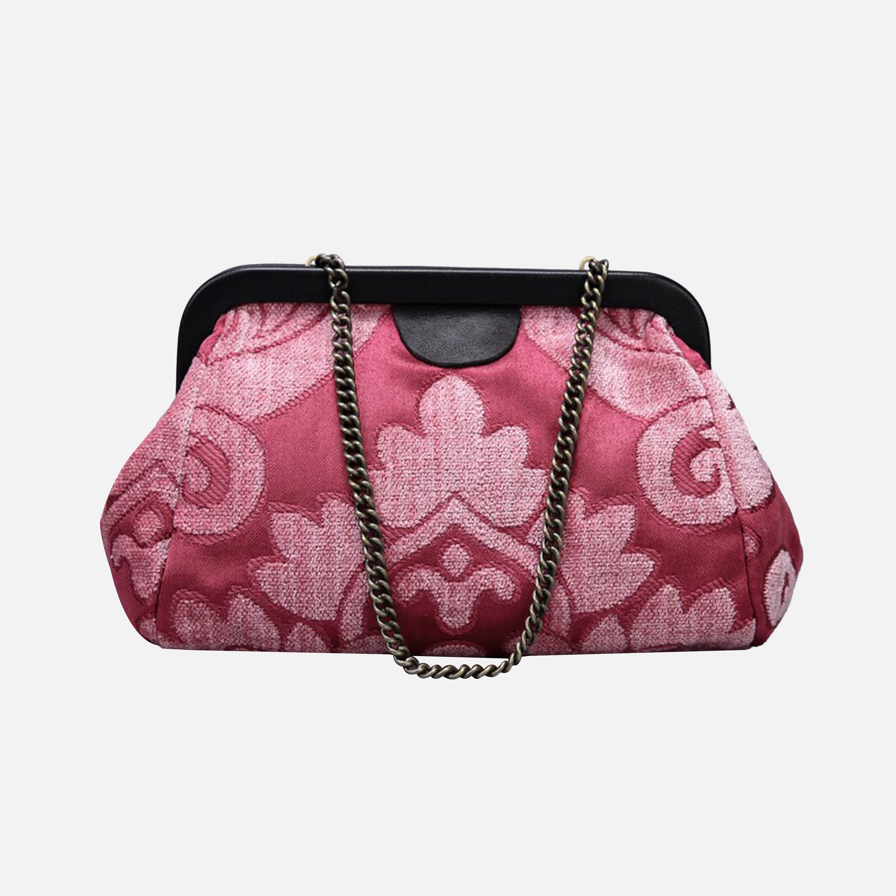 Queen Rose Pink carpet bag MCW Handmade