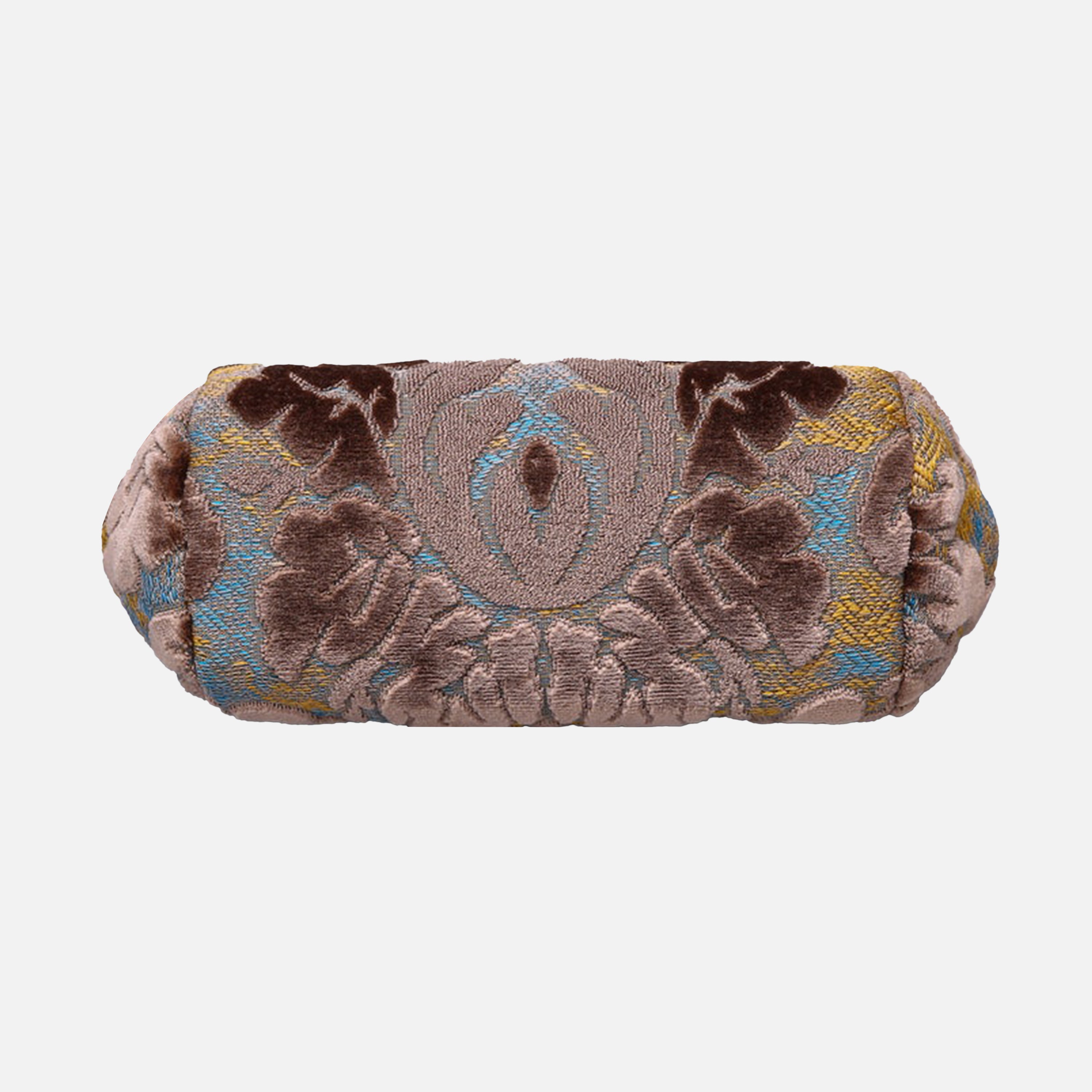 Burnout Velvet Camel Evening Bag Clutch carpet bag MCW Handmade-4