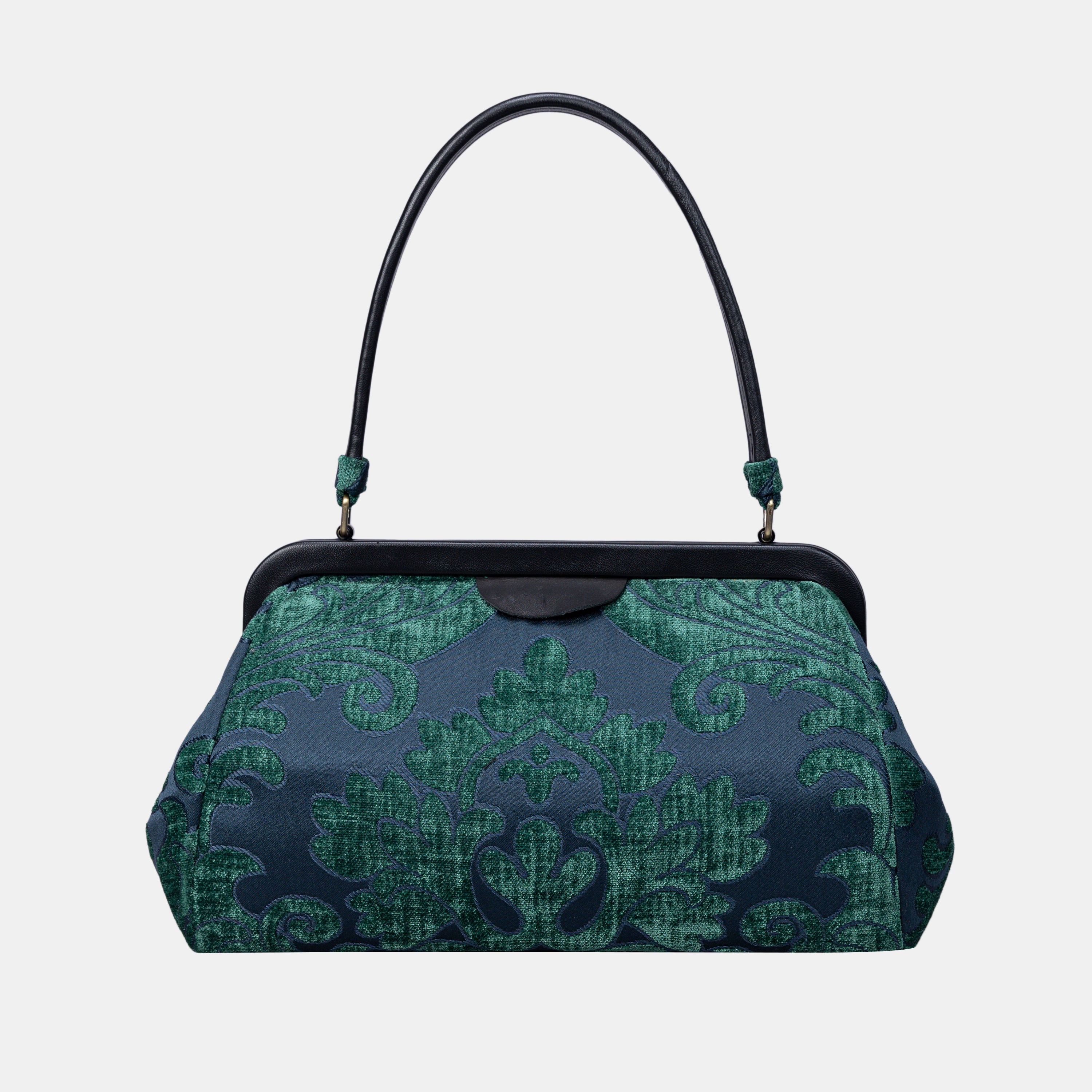 Queen Hunter Green Shoulder Bag