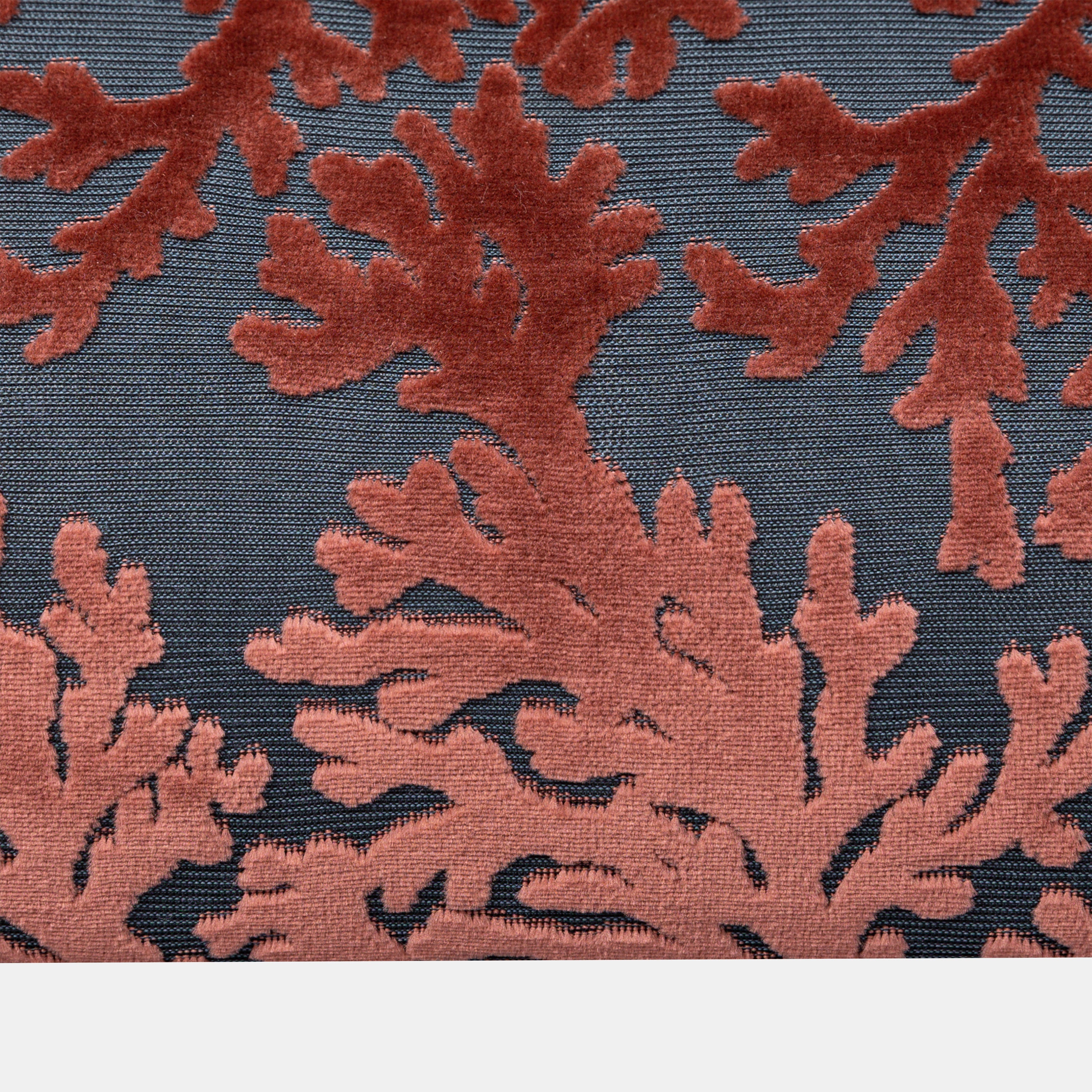 Burnout Velvet St Tropez Scuba Coral Shoulder Bag