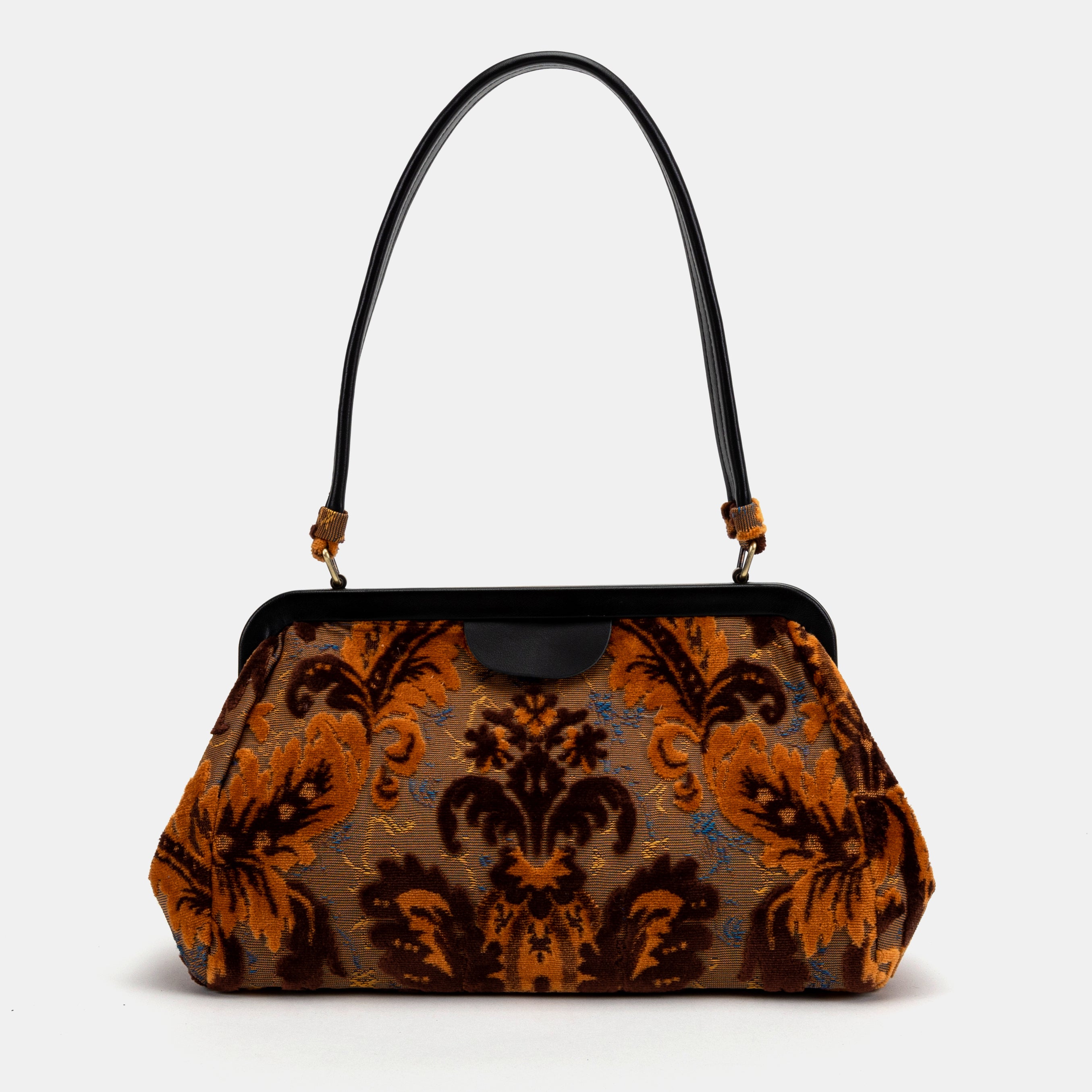 Burnout Velvet Revival Sienna Shoulder Bag of America main