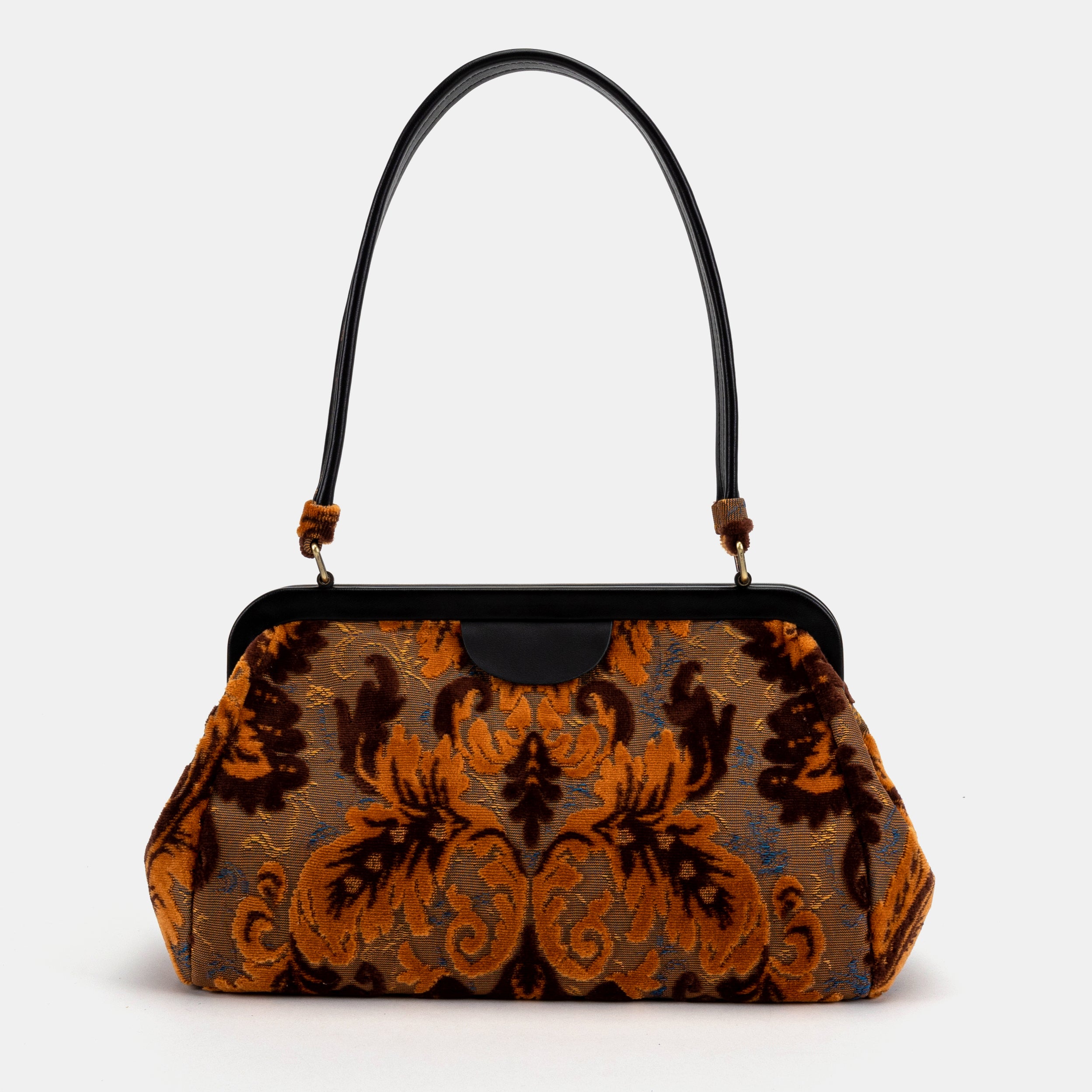Burnout Velvet Revival Sienna Shoulder Bag of America back