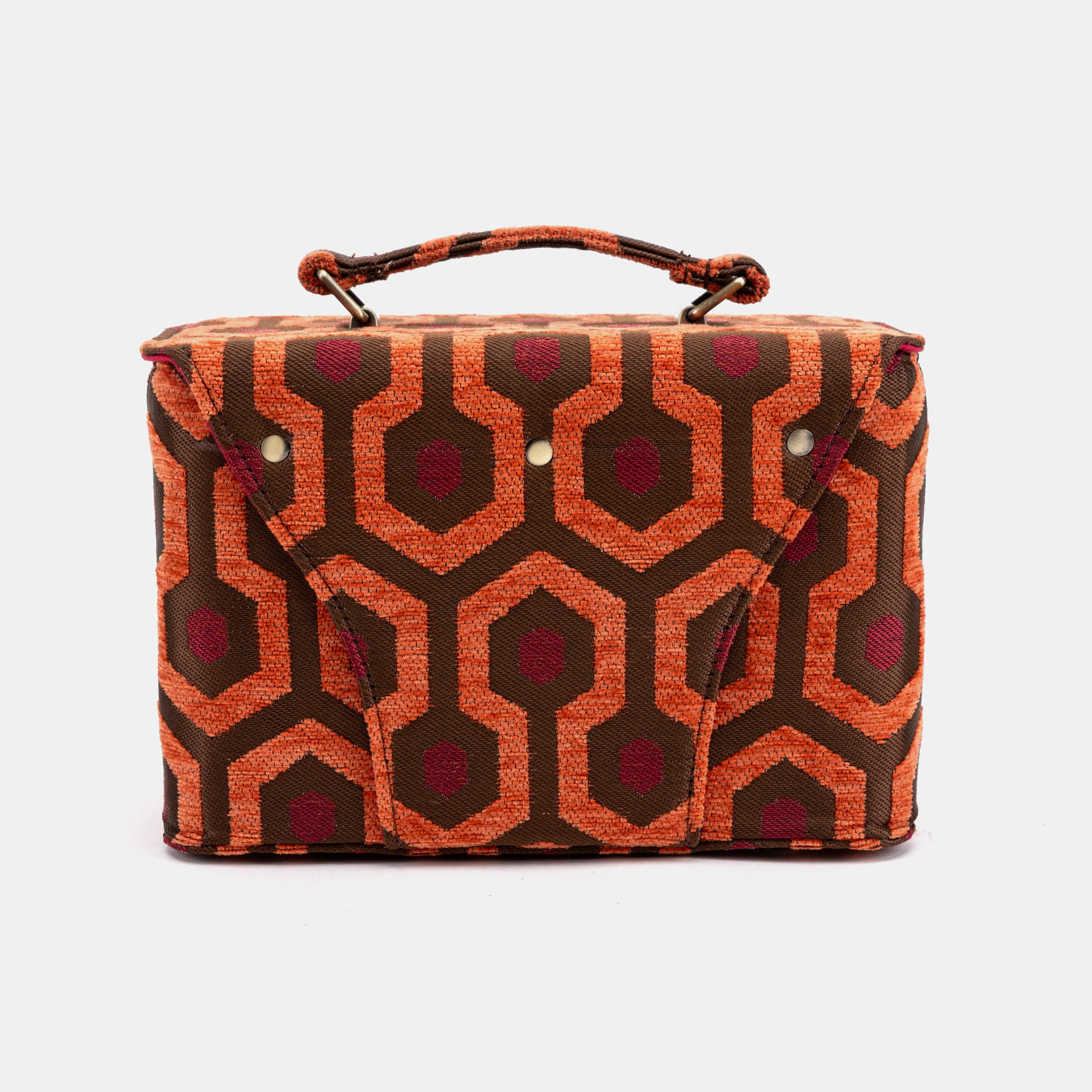 "The Shining" Overlook Hotel Clara Medium Train Case of America back