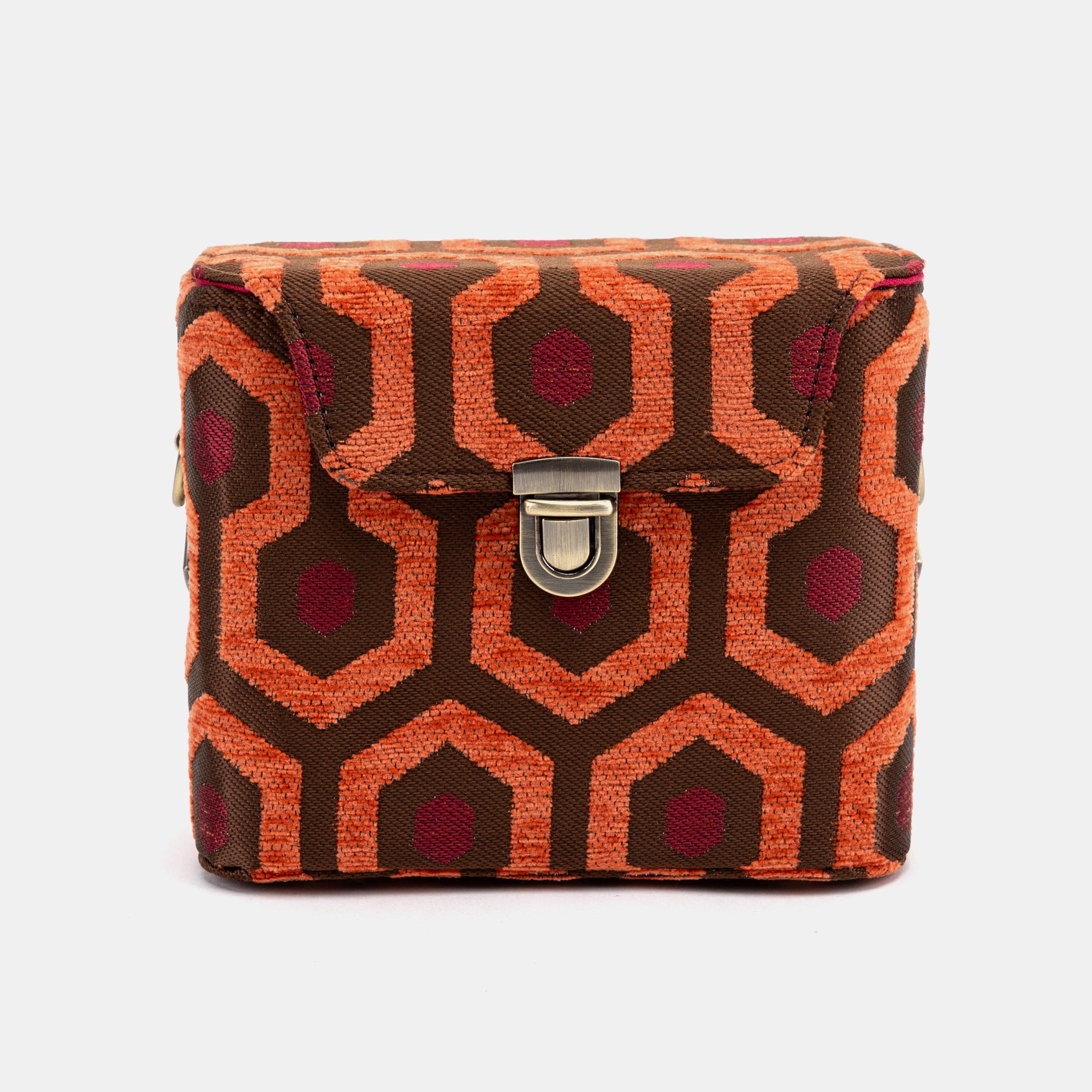 "The Shining" Overlook Hotel Emma Small Train Case of America front
