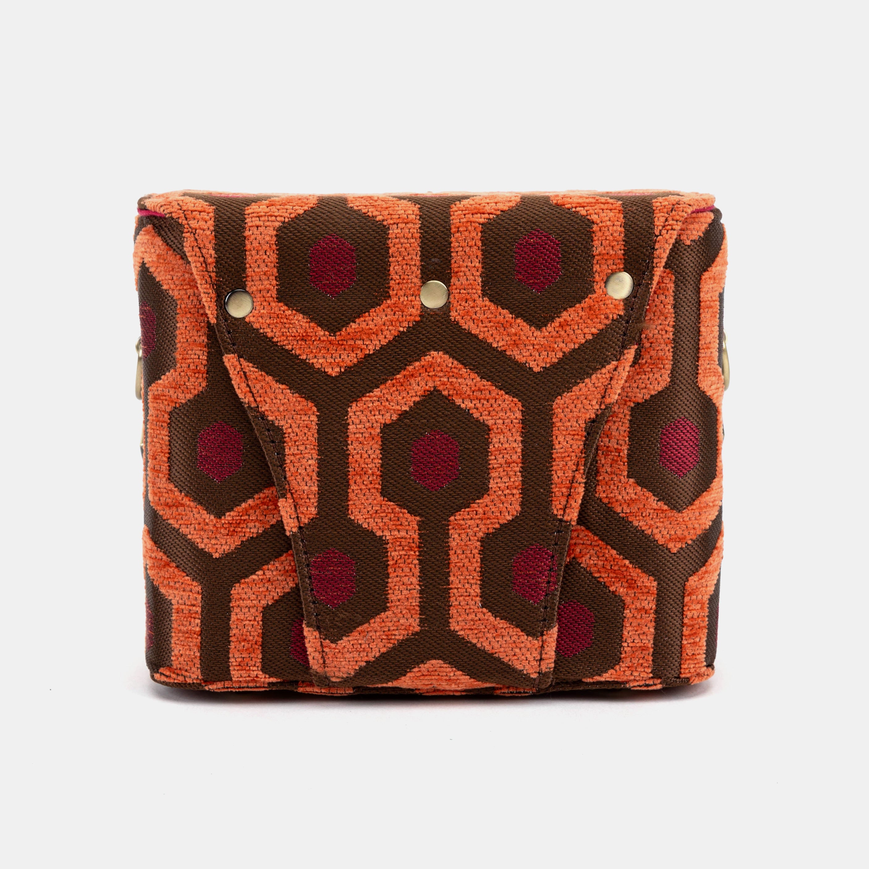 "The Shining" Overlook Hotel Emma Small Train Case of America back