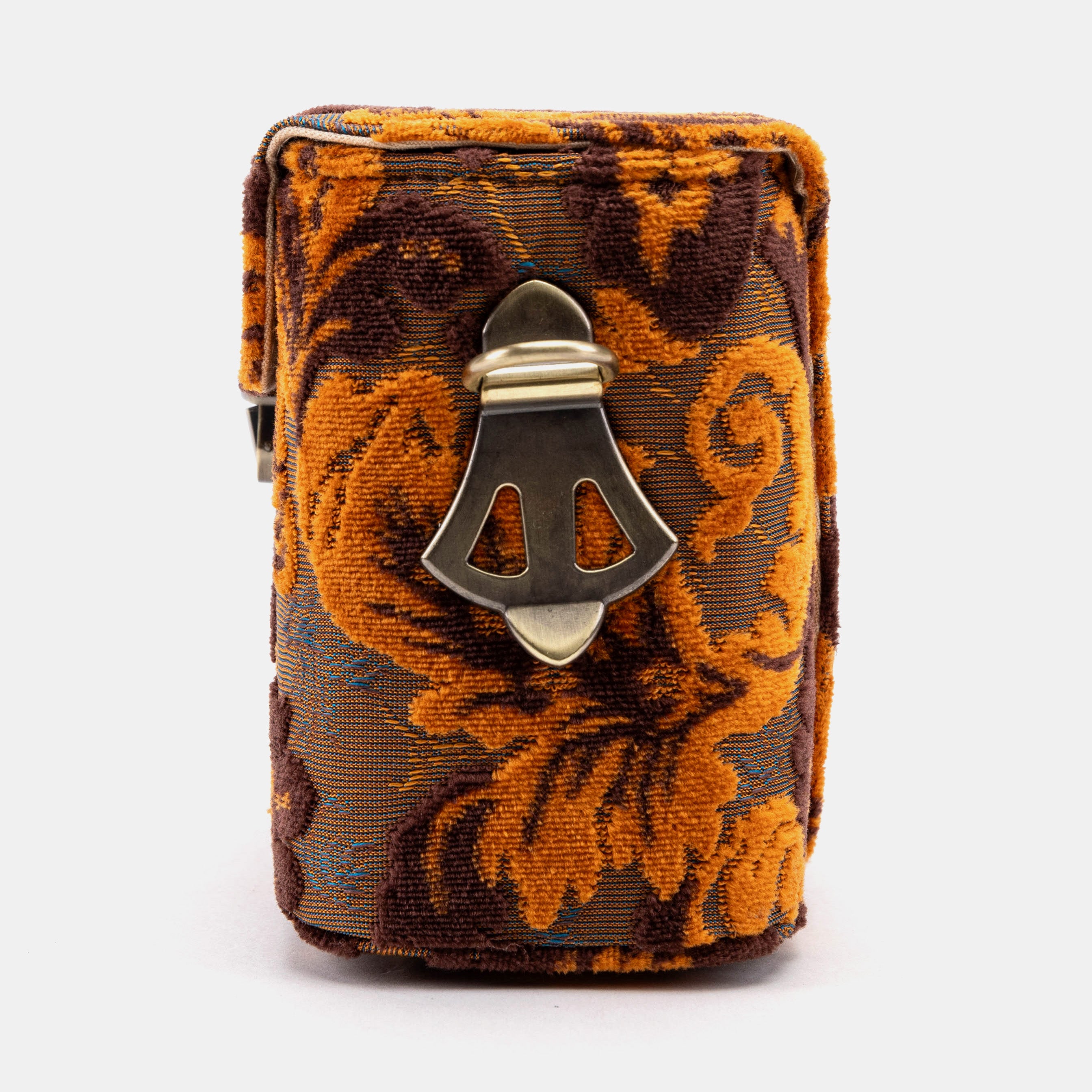 Burnout Velvet Revival Sienna Emma Small Train Case of America side ring