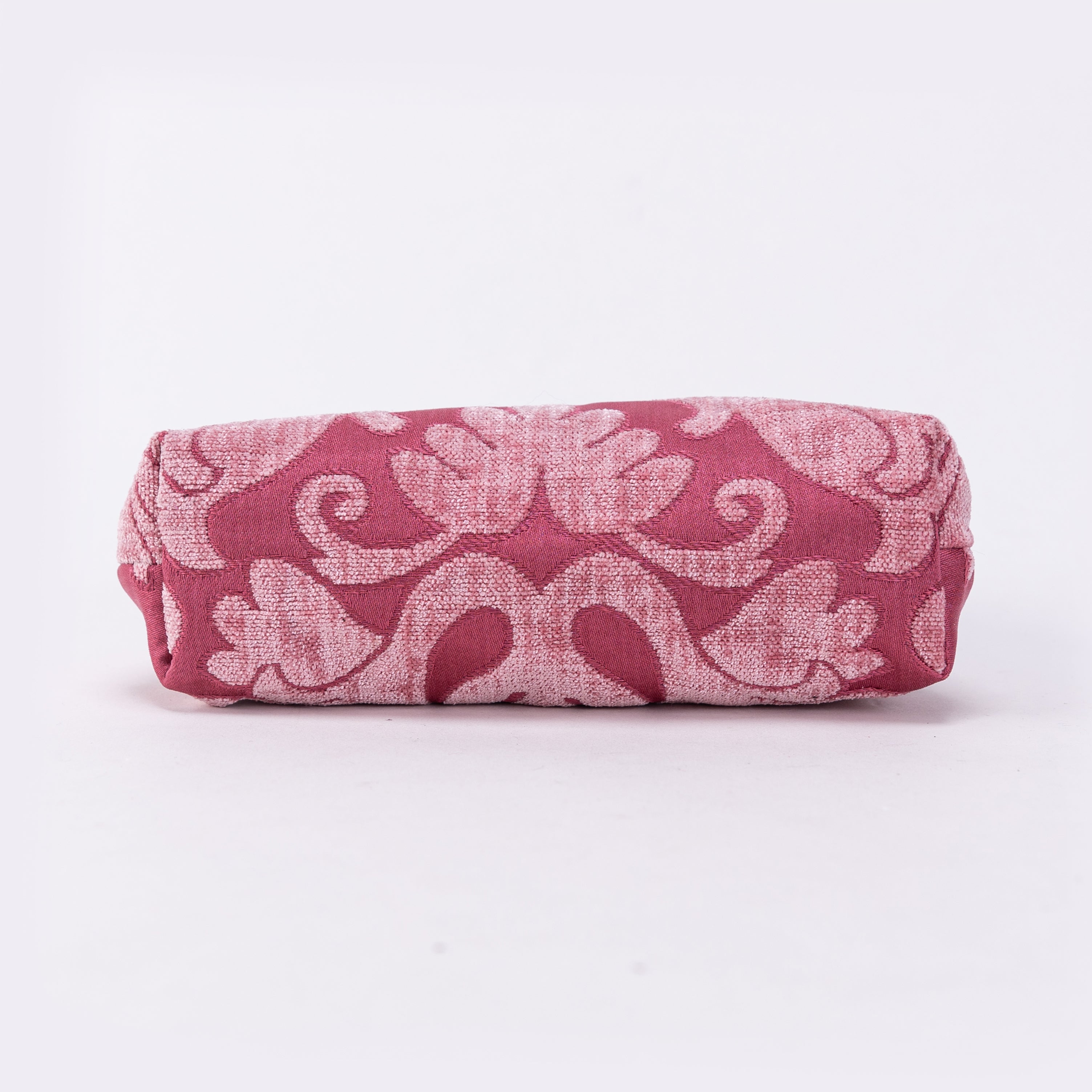 Queen Rose Pink Alma Evening Clutch Carpet Bag bottom