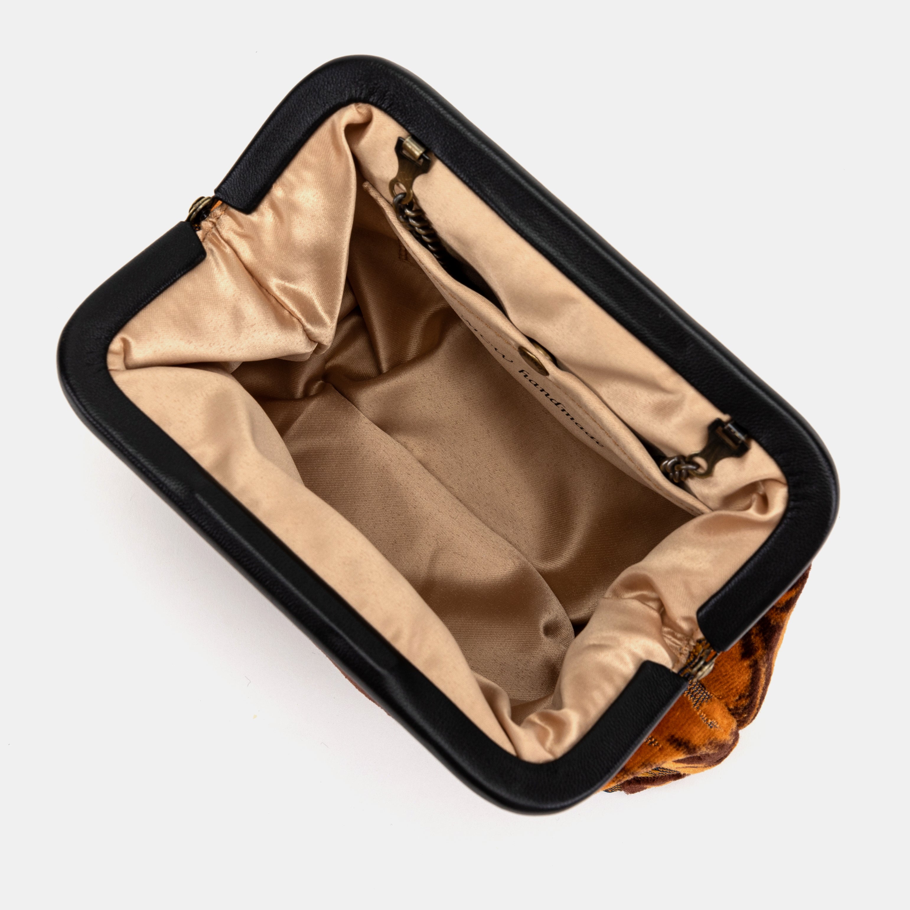 Burnout Velvet Revival Sienna Alma Clutch